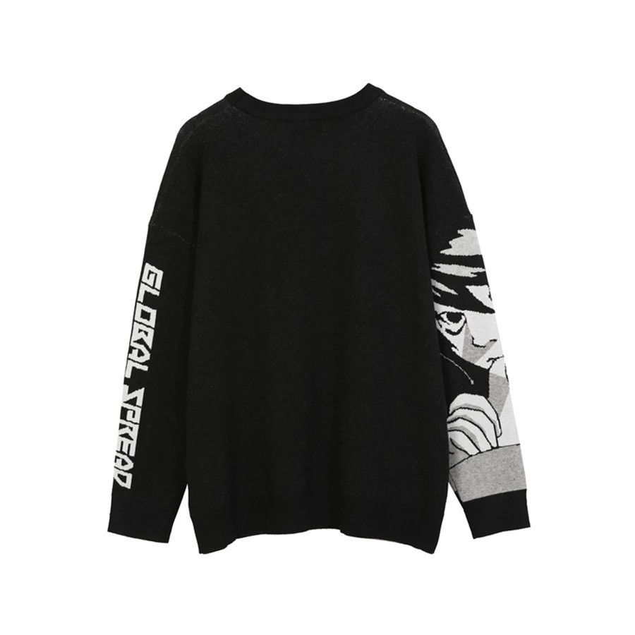 Japanese Brand × Vintage Hip-hop Anime knitted pullover Japanese style sweater Size US L / EU 52-54 / 3 - 2 Thumbnail