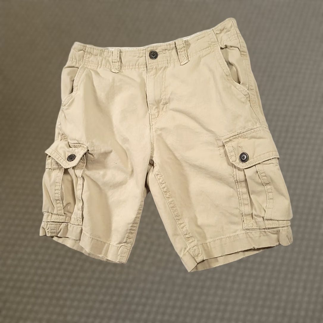 American Eagle Outfitters VINTAGE American Eagle Cargo Shorts Mens Size 30 Beige 10" Inseam Size US 30 / EU 46 - 1 Thumbnail