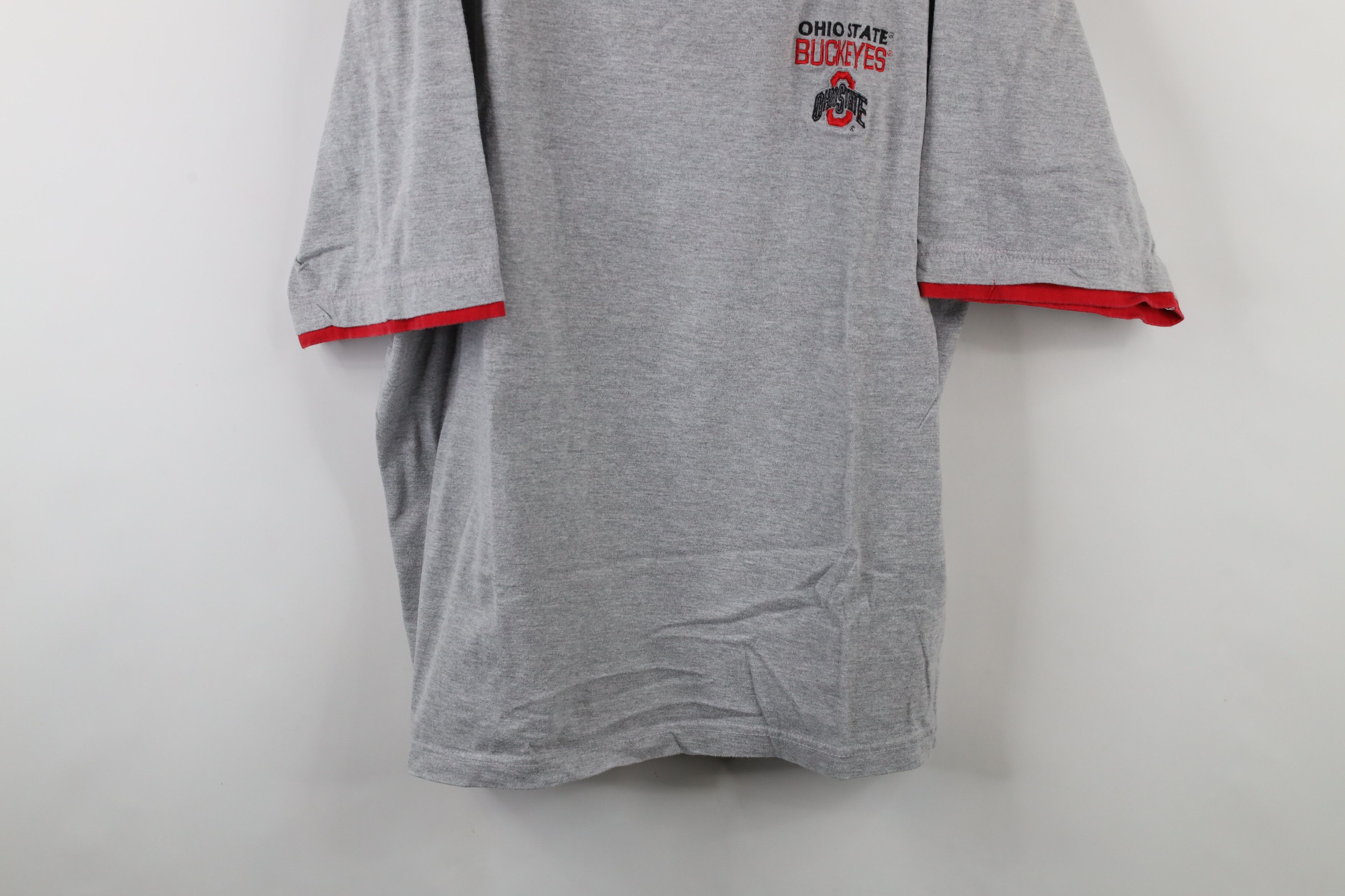 Vintage Vintage 90s Ohio State University Short Sleeve T-Shirt Size US XL / EU 56 / 4 - 3 Thumbnail
