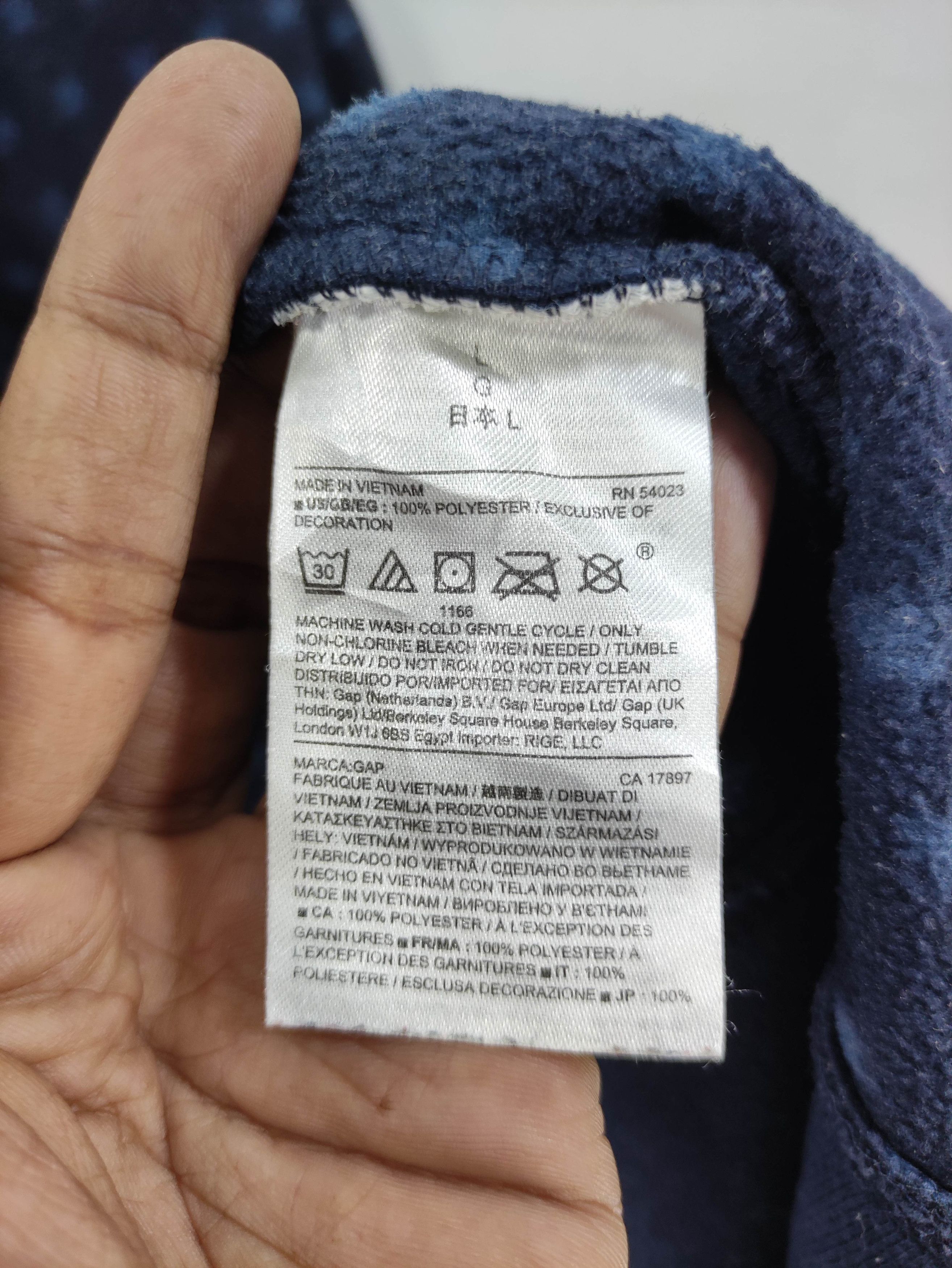 Gap Vintage Gap Sweater Fleece Zipper Size US L / EU 52-54 / 3 - 5 Thumbnail