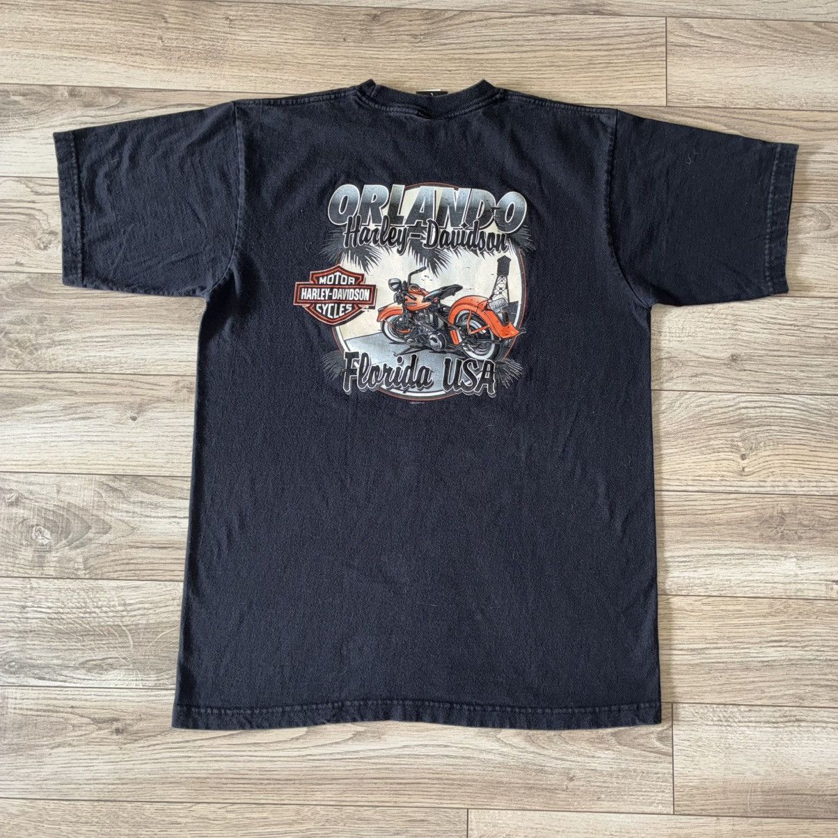 Harley Davidson Harley Davidson pin-up girl tee shirt Size US L / EU 52-54 / 3 - 4 Thumbnail