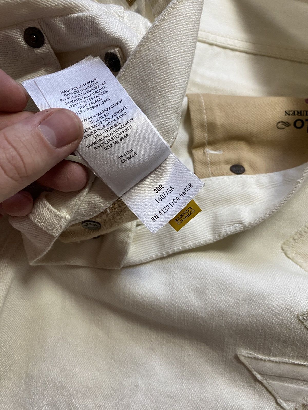 Polo Ralph Lauren Polo Ralph Lauren The Avery Boyfriend patchwork jeans Size 30" / US 8 / IT 44 - 5 Thumbnail
