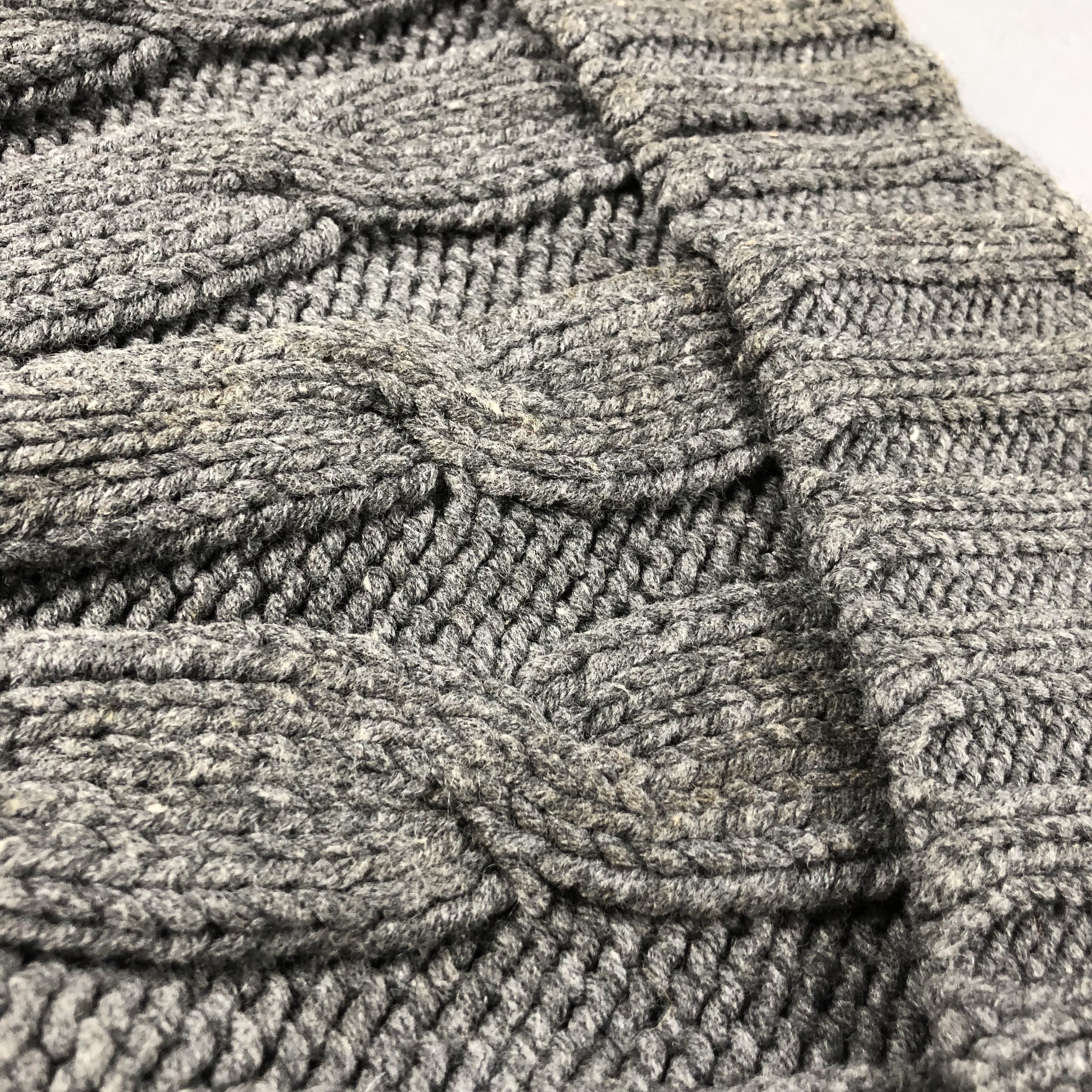 Ermenegildo Zegna Z Zegna Cable Knit Cotton/Wool Beanie Snowcap Snow Hat B1036 Size ONE SIZE - 8 Thumbnail