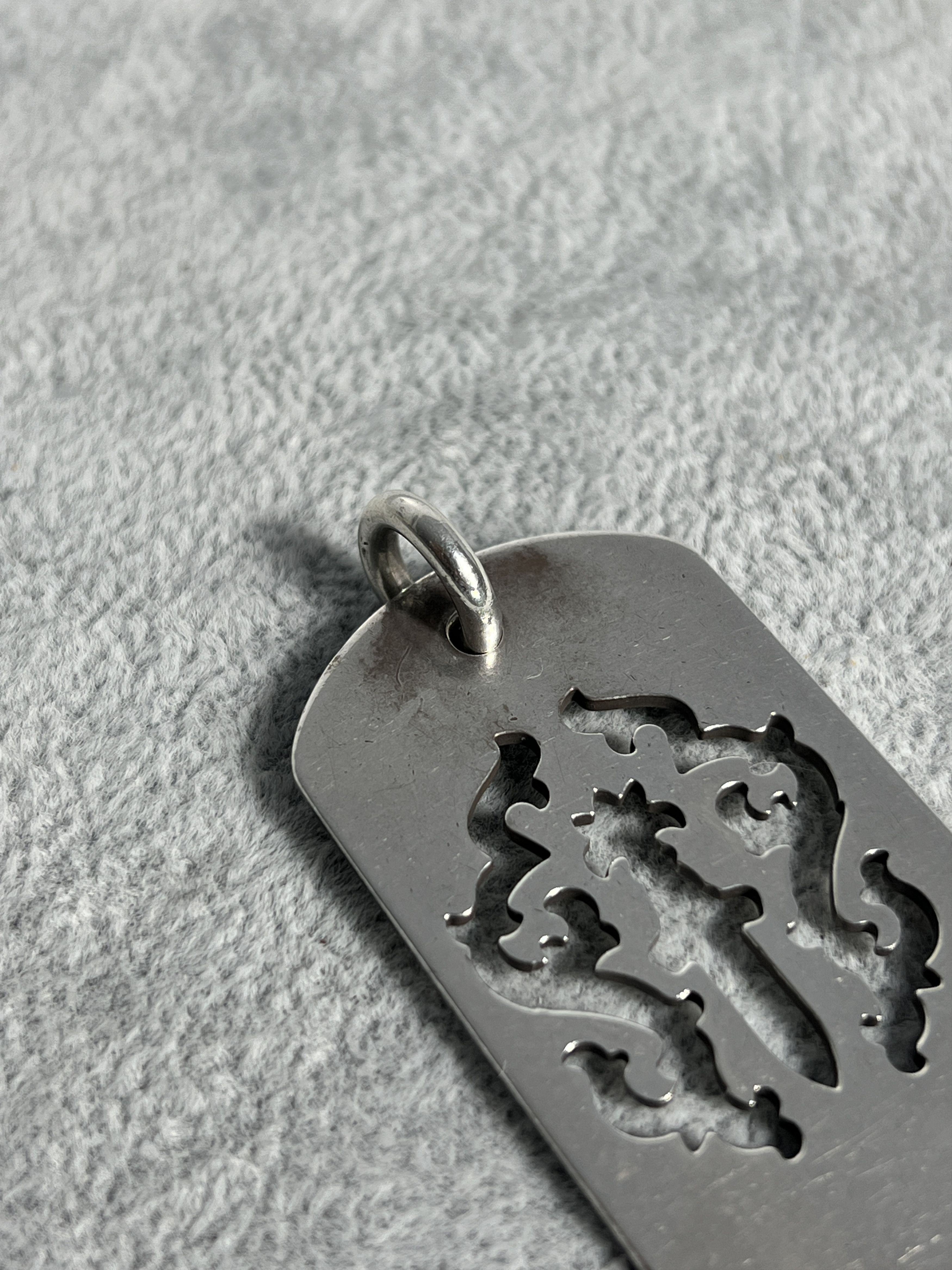 Chrome Hearts Chrome Hearts 1998 Dagger Cut-Out Dog Tag Pendant 925 Silver Size ONE SIZE - 5 Thumbnail