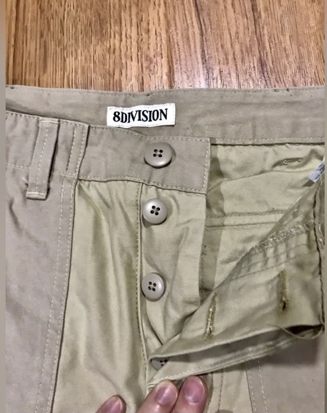Japanese Brand 8Division army fatigue pants baker pants Size US 29 - 3 Thumbnail