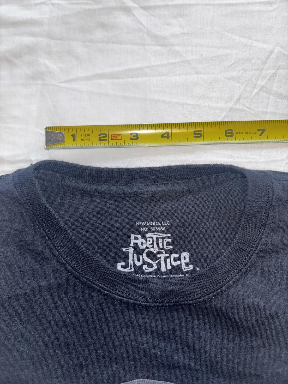 Designer Vintage Poetic Justice T-Shirt Size M / US 6-8 / IT 42-44 - 6 Thumbnail