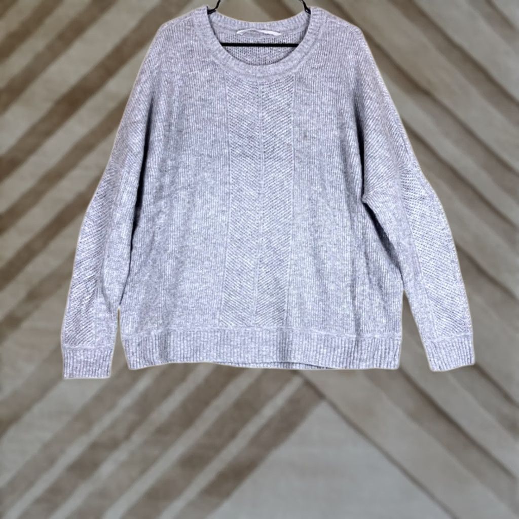 Athleta Athleta Sweater Charcoal Crew Neck Wool Cashmere XL Women’s Pullover Knit Knitwear Casual Workwear Size XL / US 12-14 / IT 48-50 - 1 Thumbnail