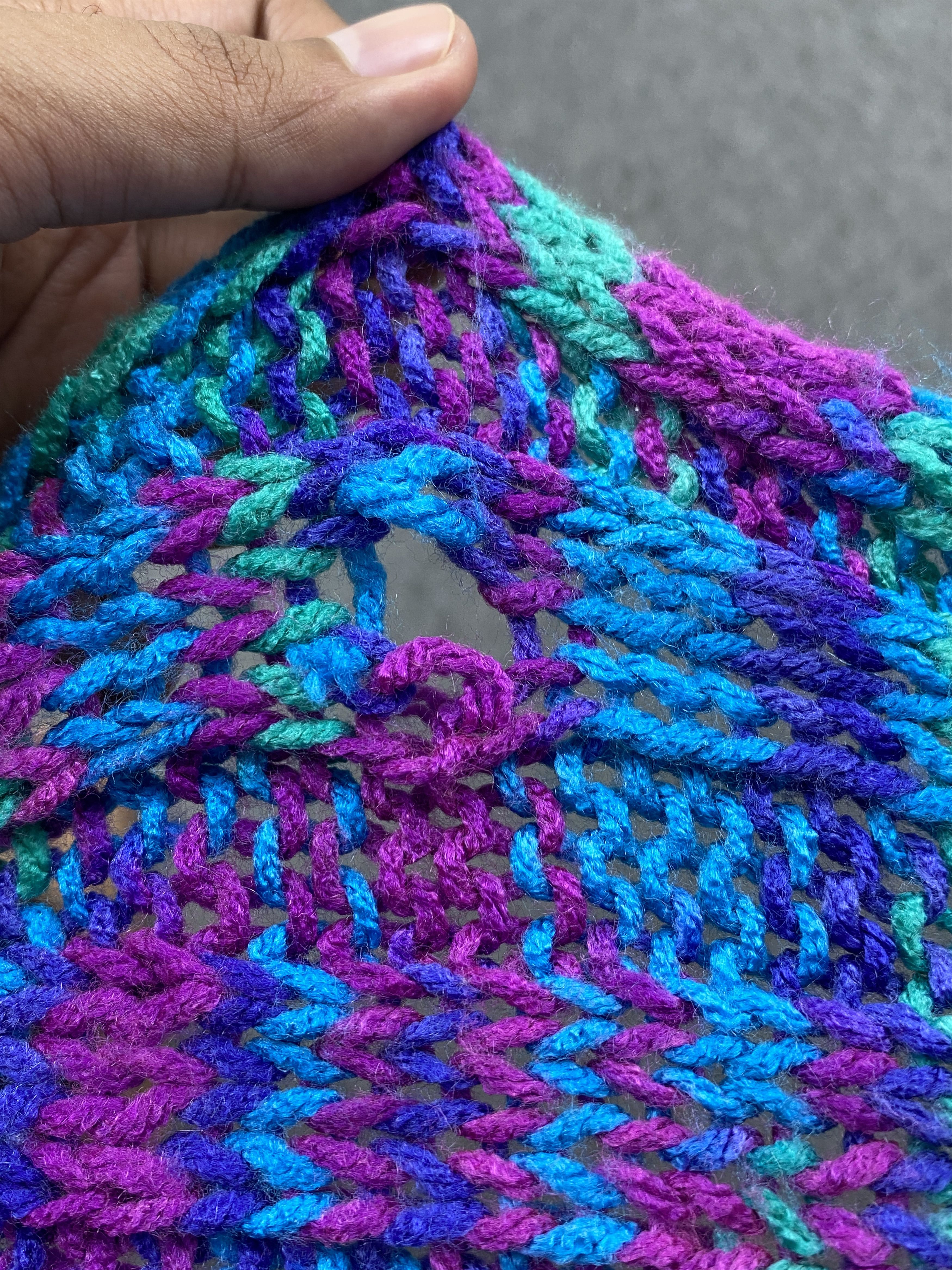 Homespun Knitwear Japanese Brand Knitted Scarf / Muffler / Neckwear SC0276 Size ONE SIZE - 2 Thumbnail