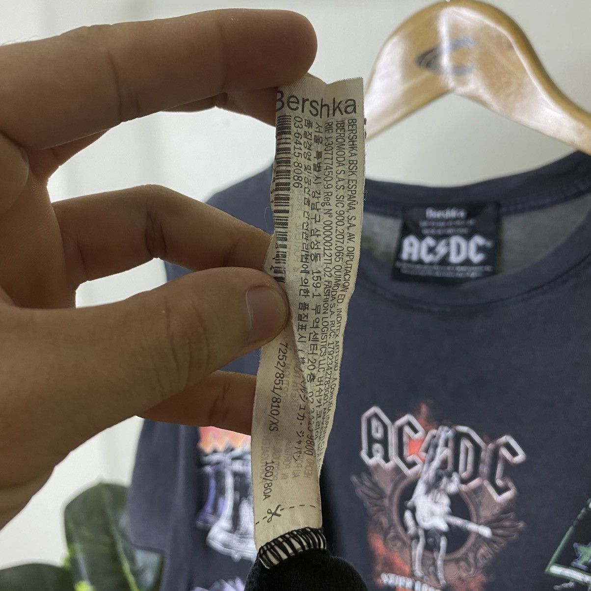 AC/DC Bershka x ACDC Collaboration Washed Black T Shirt Size US L / EU 52-54 / 3 - 4 Thumbnail