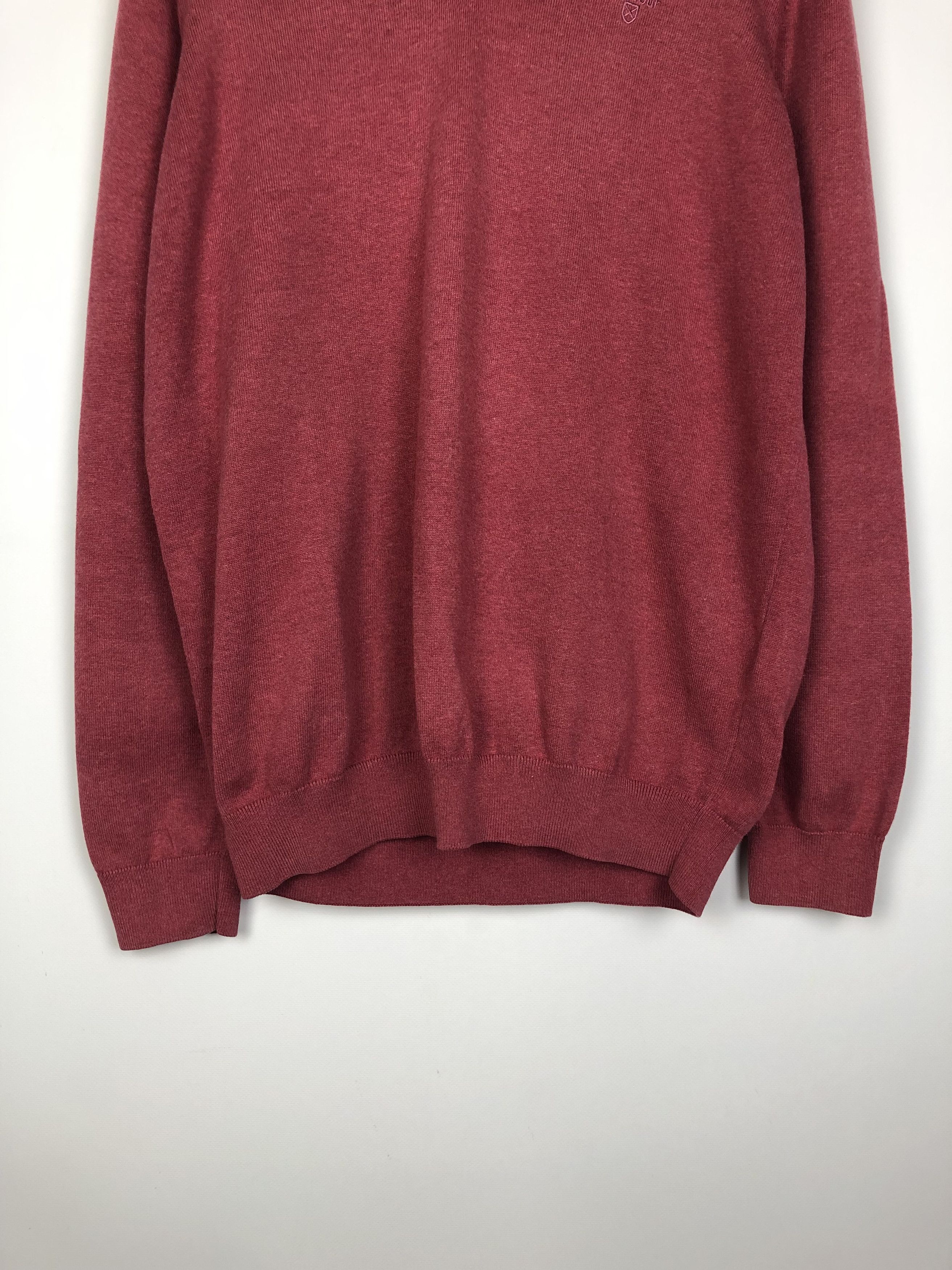 Barbour Barbour Basic Sweater Pullover V-Neck size L Size US L / EU 52-54 / 3 - 3 Thumbnail