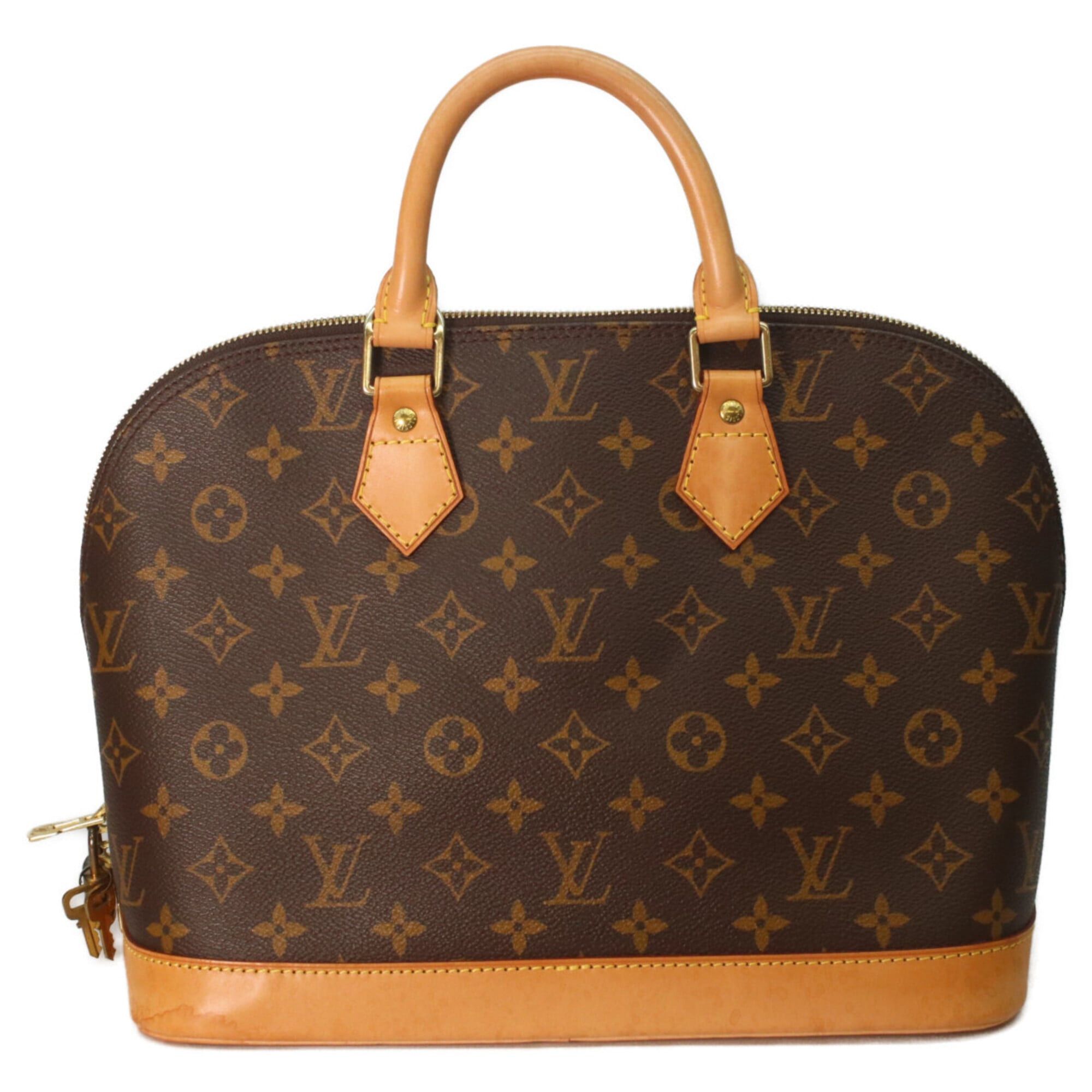 Louis Vuitton LOUIS VUITTON M51130 Monogram Alma Handbag, Beige, Gold Hardware, Women's Size ONE SIZE - 1 Thumbnail