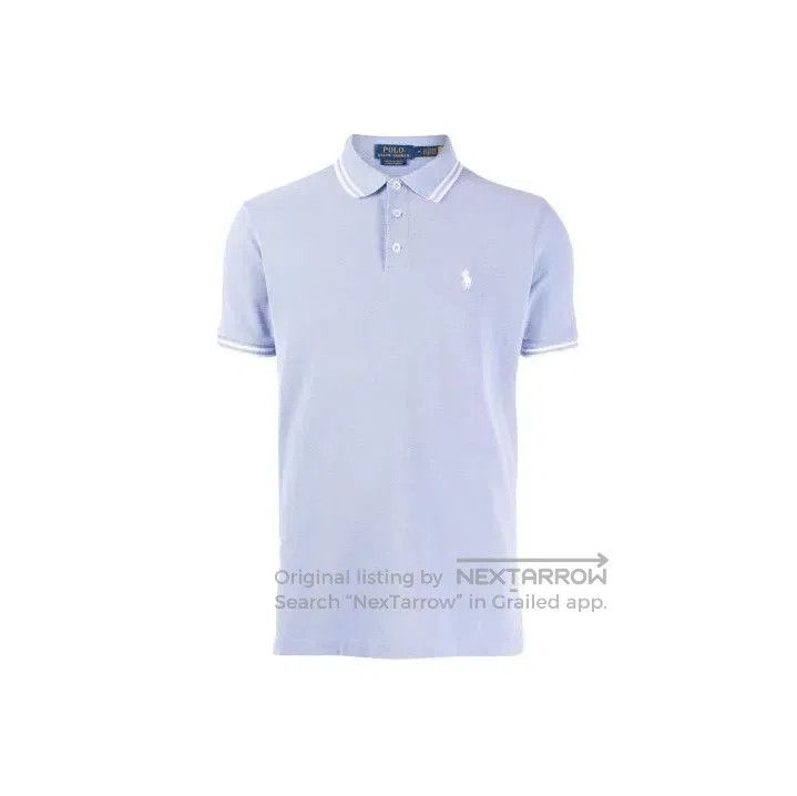 Polo Ralph Lauren Polo Ralph Lauren Logo Stripe Trim Men's Polo. Size US M / EU 48-50 / 2 - 1 Thumbnail