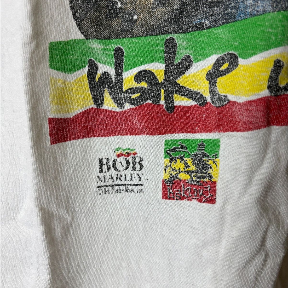 All Sport × Bob Marley Vintage 1990's Bob Marley "Wake Up and Live" T-Shirt - L Size US L / EU 52-54 / 3 - 4 Thumbnail