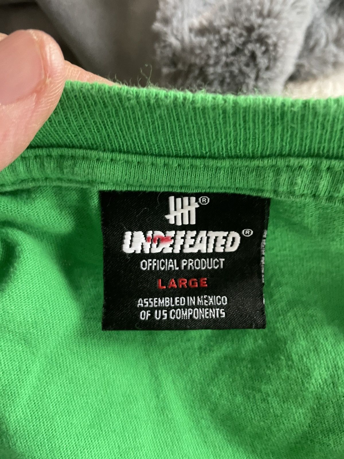 Undefeated UNDFTD Official Product Crewneck tee Size US L / EU 52-54 / 3 - 8 Thumbnail
