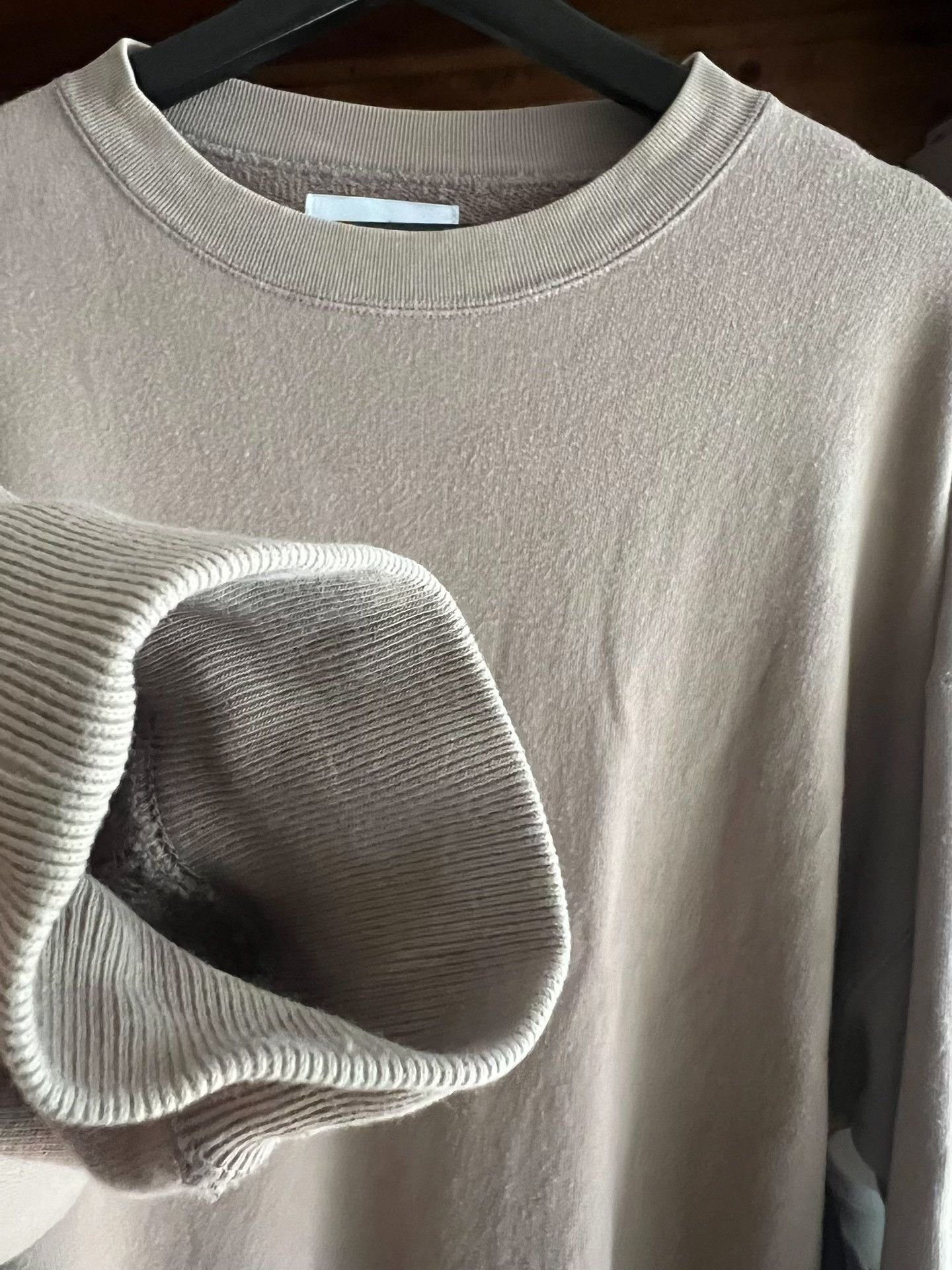 Markaware Marka Beige Oversized Crewneck Sweatshirt Size US M / EU 48-50 / 2 - 4 Thumbnail