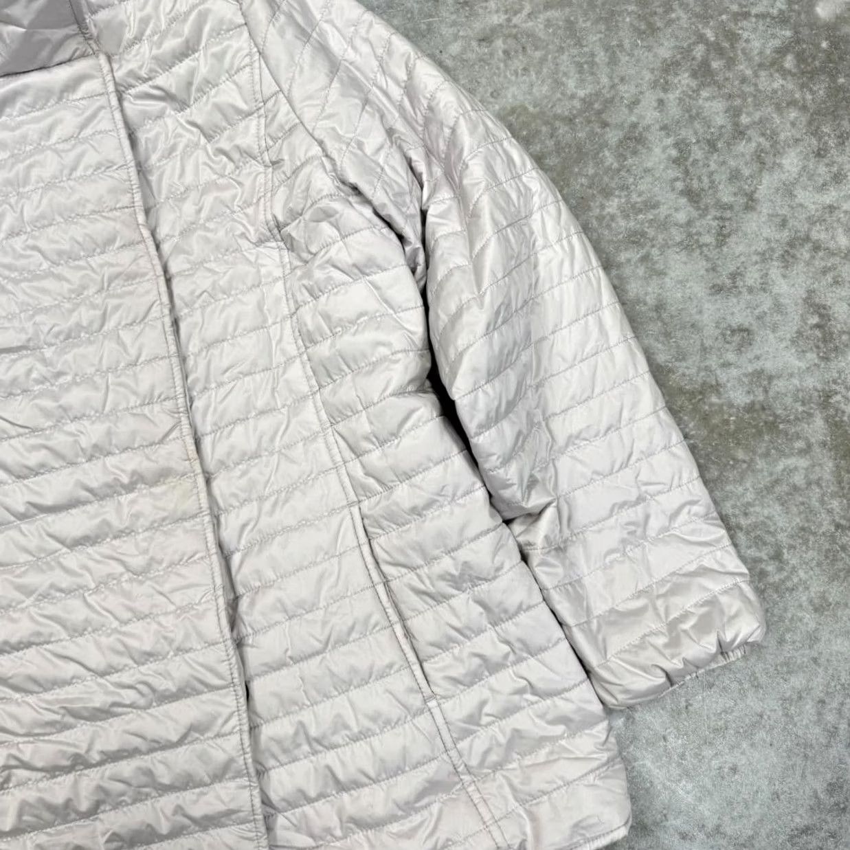 Ugg UGG Australia Jacket Womens XL Gray Quilted Asymmetrical Snap Fleece Lined Coat Size XL / US 12-14 / IT 48-50 - 3 Thumbnail