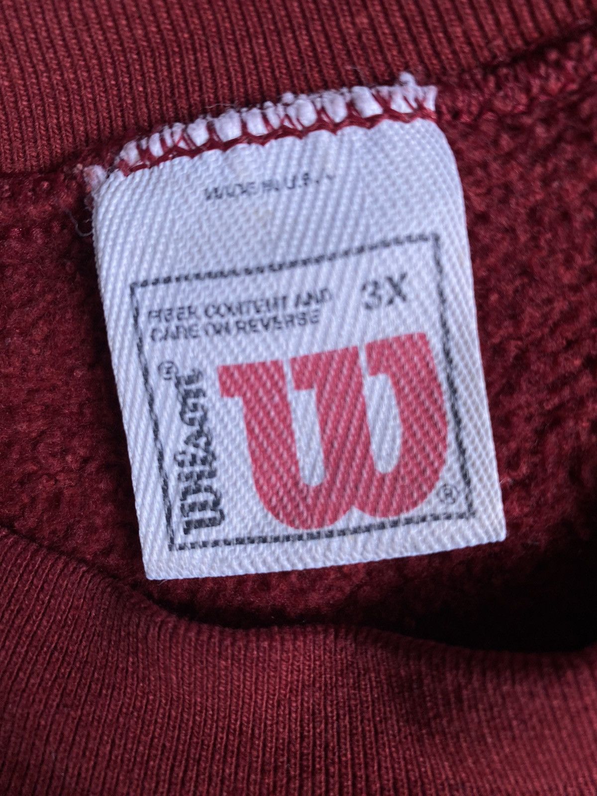 Wilson VINTAGE 90s WILSON MACKINAC ISLAND CREWNECK Size US XXL / EU 58 / 5 - 7 Thumbnail