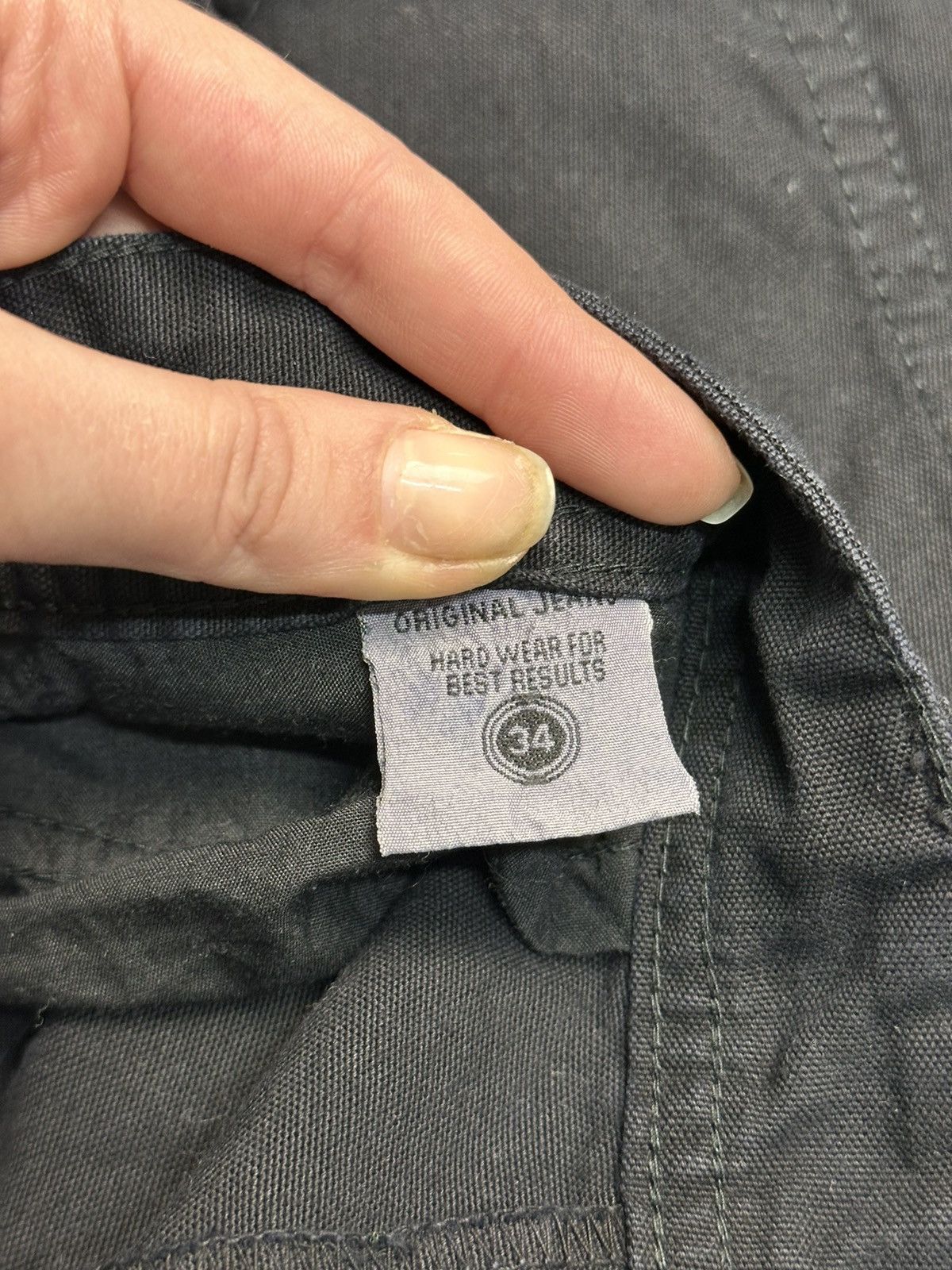 G-Star G-Star raw black denim pants carpenter y2k tech style Size US 34 / EU 50 - 10 Thumbnail