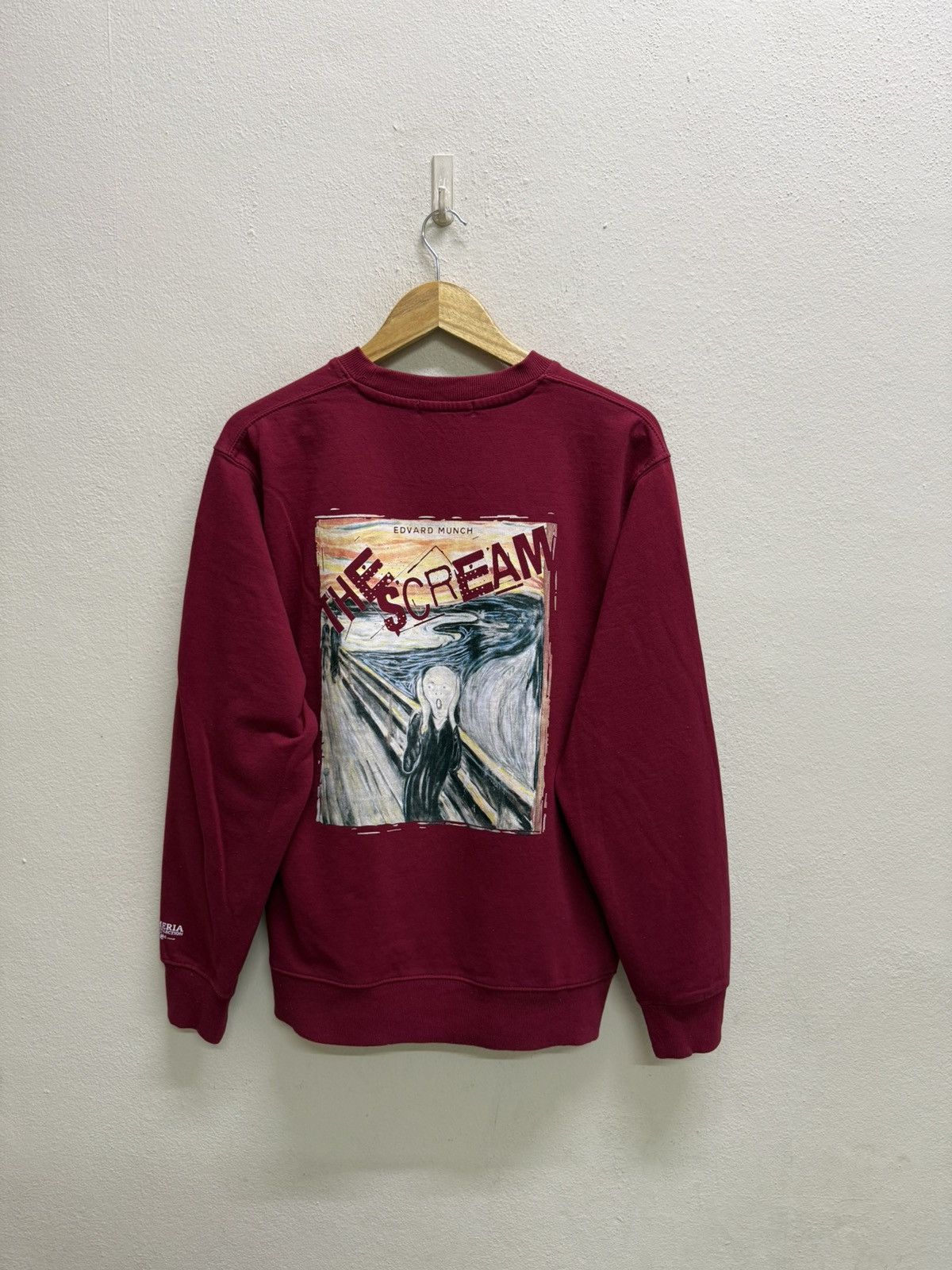 Vintage The Scream Edvard Munch Plumeria Museum Collection Art Sweat Size US S / EU 44-46 / 1 - 15 Thumbnail