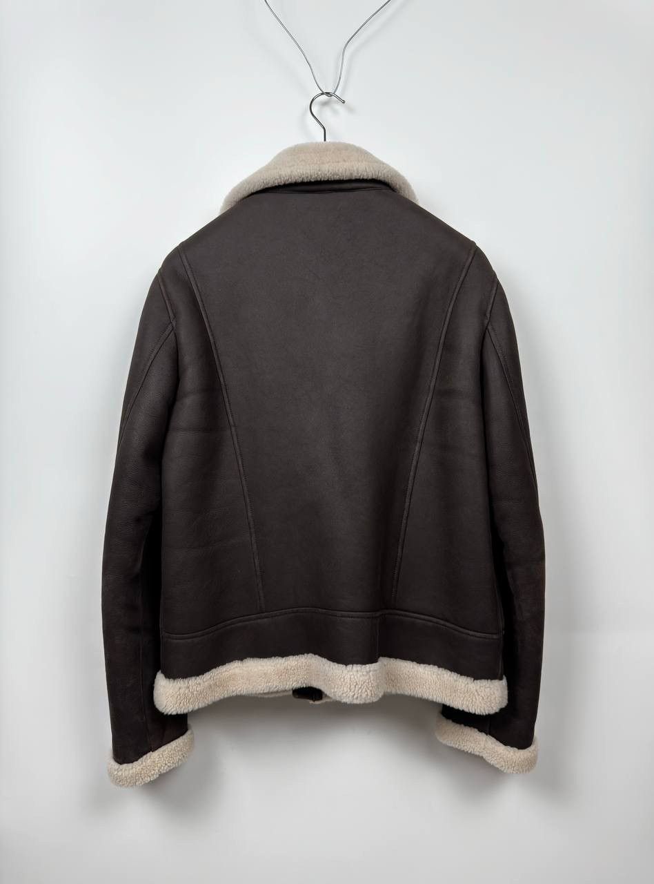 Loro Piana Loro Piana Shearling Leather Jacket Size US XL / EU 56 / 4 - 4 Thumbnail