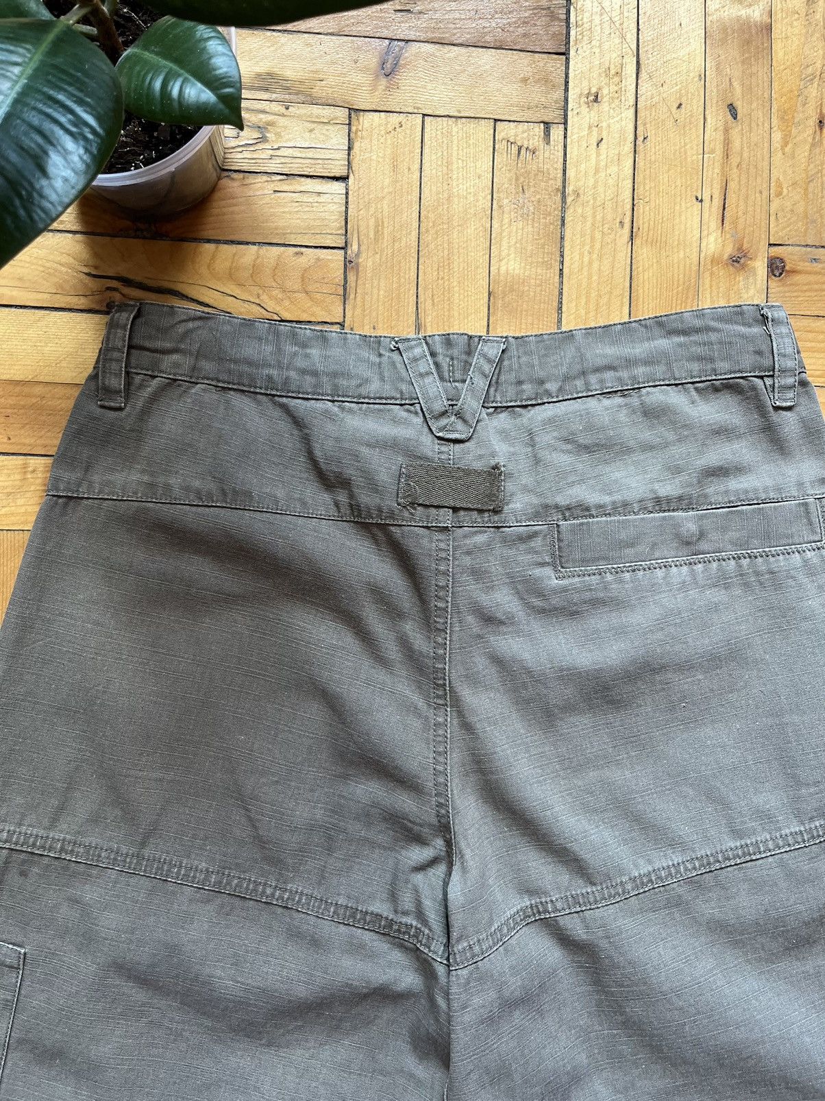Nike × Vintage Vintage Nike Streetwear Cargo Denim Shorts Y2K Size US 30 / EU 46 - 5 Thumbnail