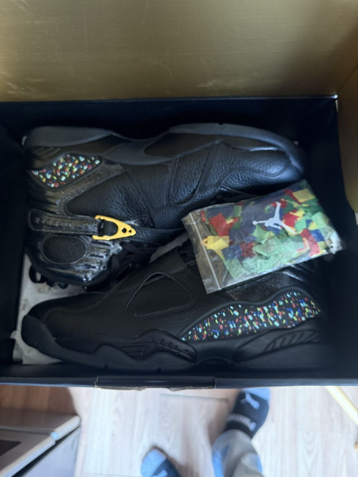 Jordan Brand Jordan 8 confetti Size US 10.5 / EU 43-44 - 4 Thumbnail