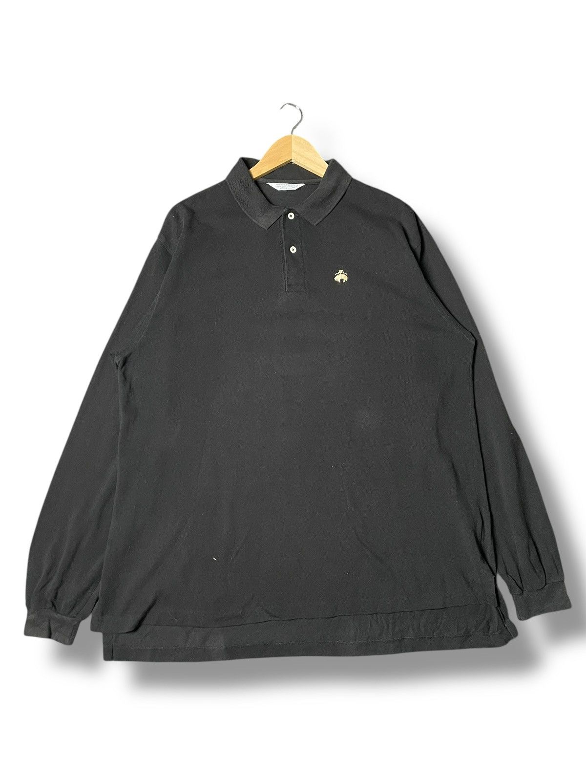 Brooks Brothers BROOK BROTHERS Long Sleeves Polo Shirt (85) Size US XL / EU 56 / 4 - 1 Thumbnail