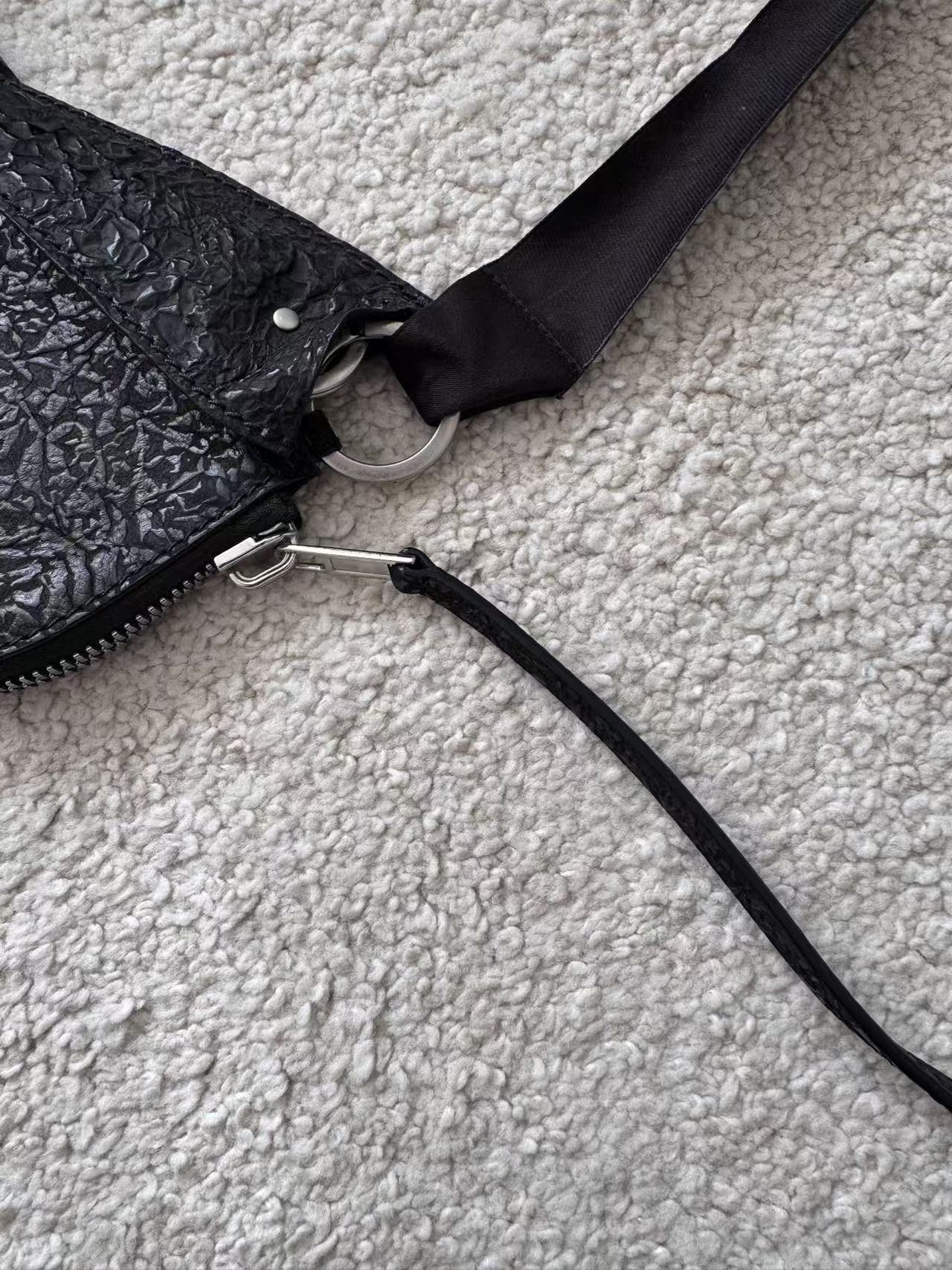 Rick Owens Rick Owens Leather Zip Cardholder Size ONE SIZE - 6 Thumbnail