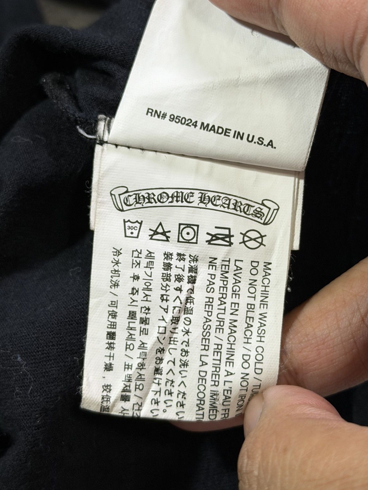 Chrome Hearts Soap N Water Three Logo Silhouette Size US XL / EU 56 / 4 - 11 Thumbnail