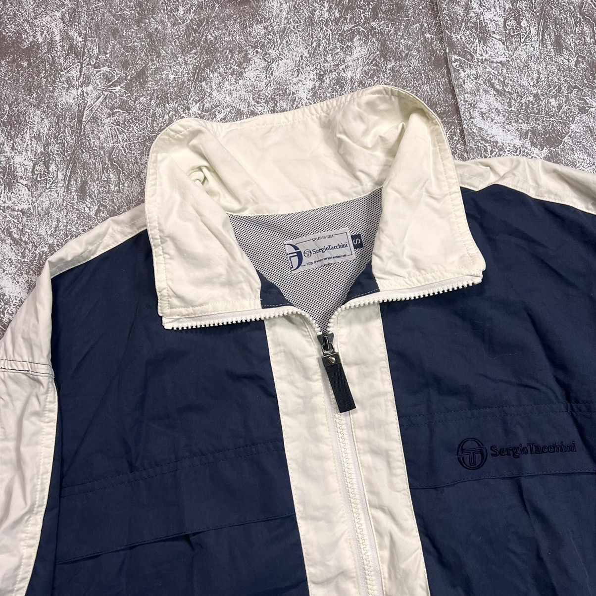 Sergio Tacchini × Vintage Vintage Sergio Tacchini Tracksuit Top/Vest size XL Size US M / EU 48-50 / 2 - 7 Thumbnail