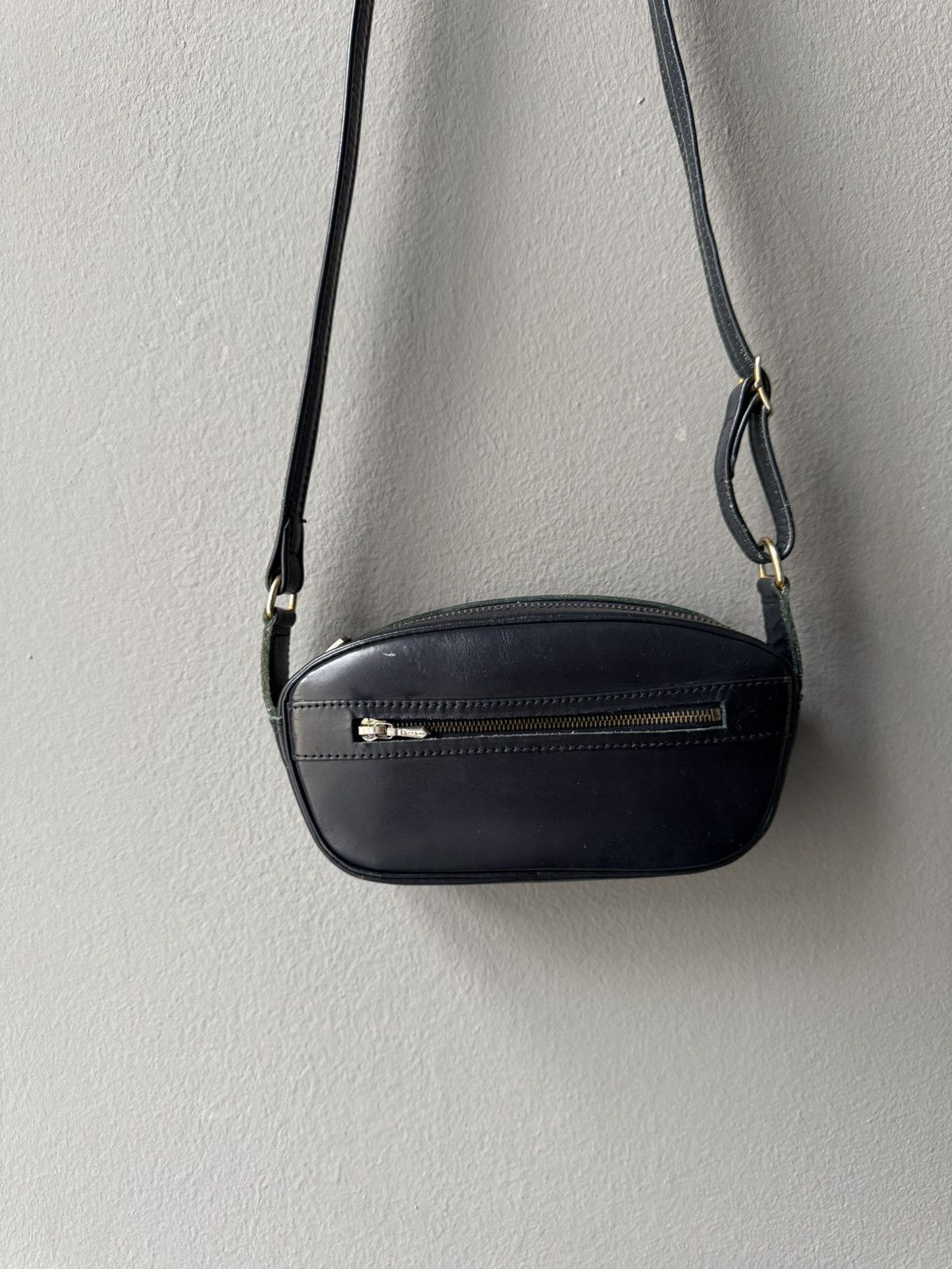 Other Vintage Leather Mini Shoulder Bag Riri Hardware Compact Size ONE SIZE - 7 Thumbnail