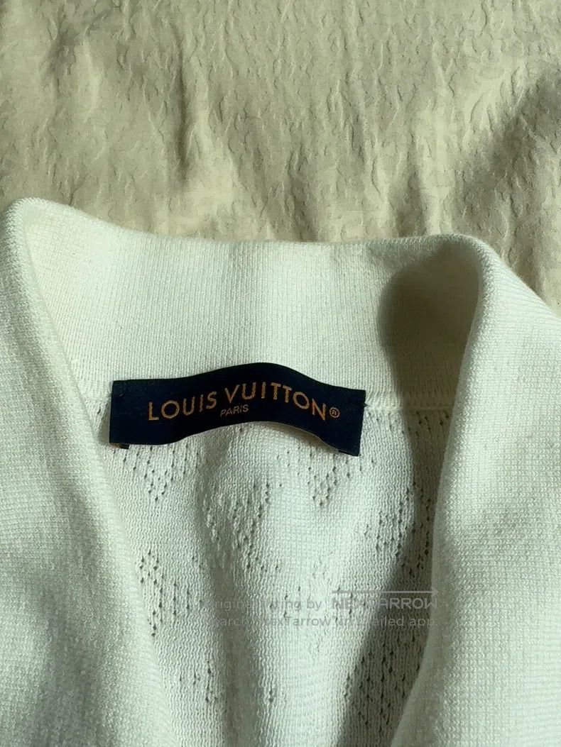 Louis Vuitton Louis Vuitton Knitted cardigan with short sleeves shirt Size US M / EU 48-50 / 2 - 2 Thumbnail