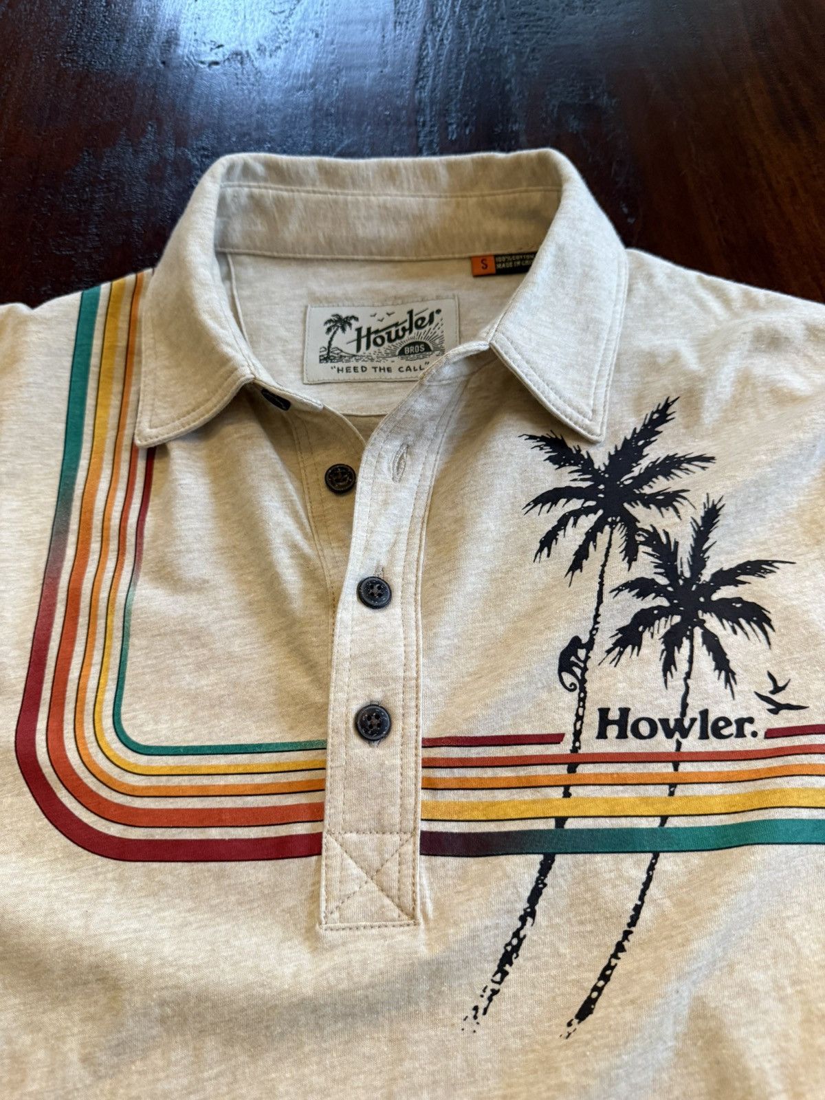 Howler Brothers Retro Surf Style Shirt Size US S / EU 44-46 / 1 - 1 Thumbnail