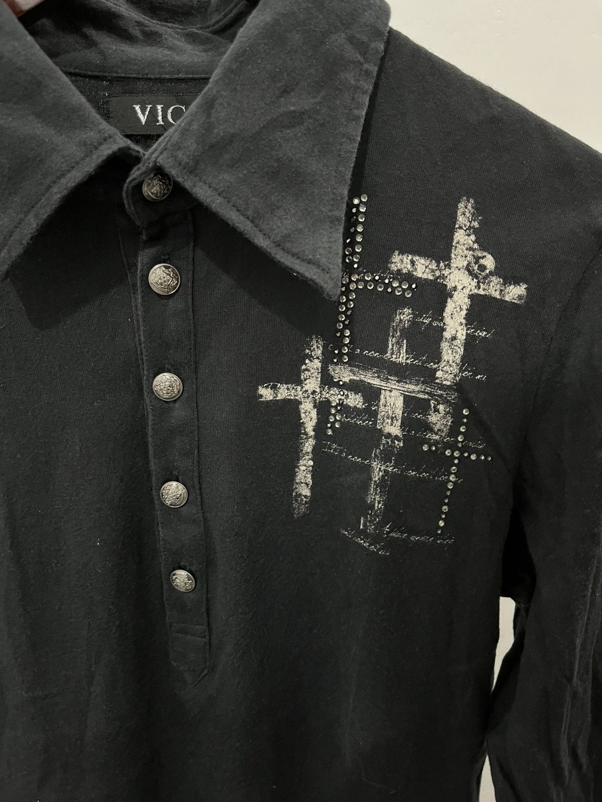 Japanese Brand Vicci cross skull gothic Size US S / EU 44-46 / 1 - 5 Thumbnail