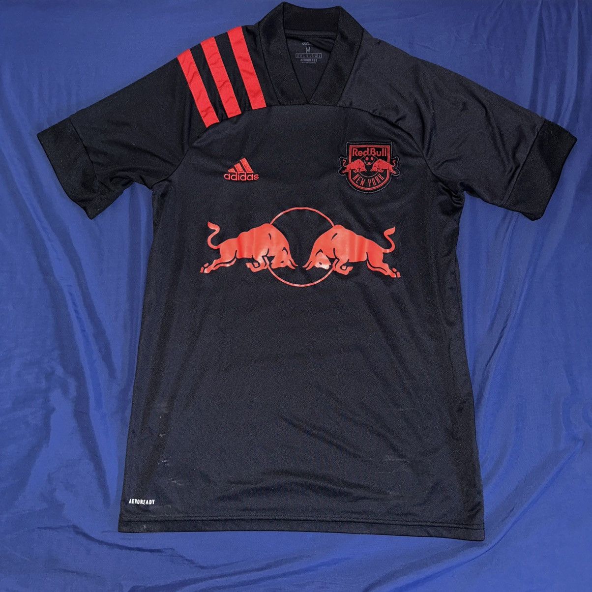 Adidas New York Red Bulls Jersey Size US M / EU 48-50 / 2 - 1 Thumbnail