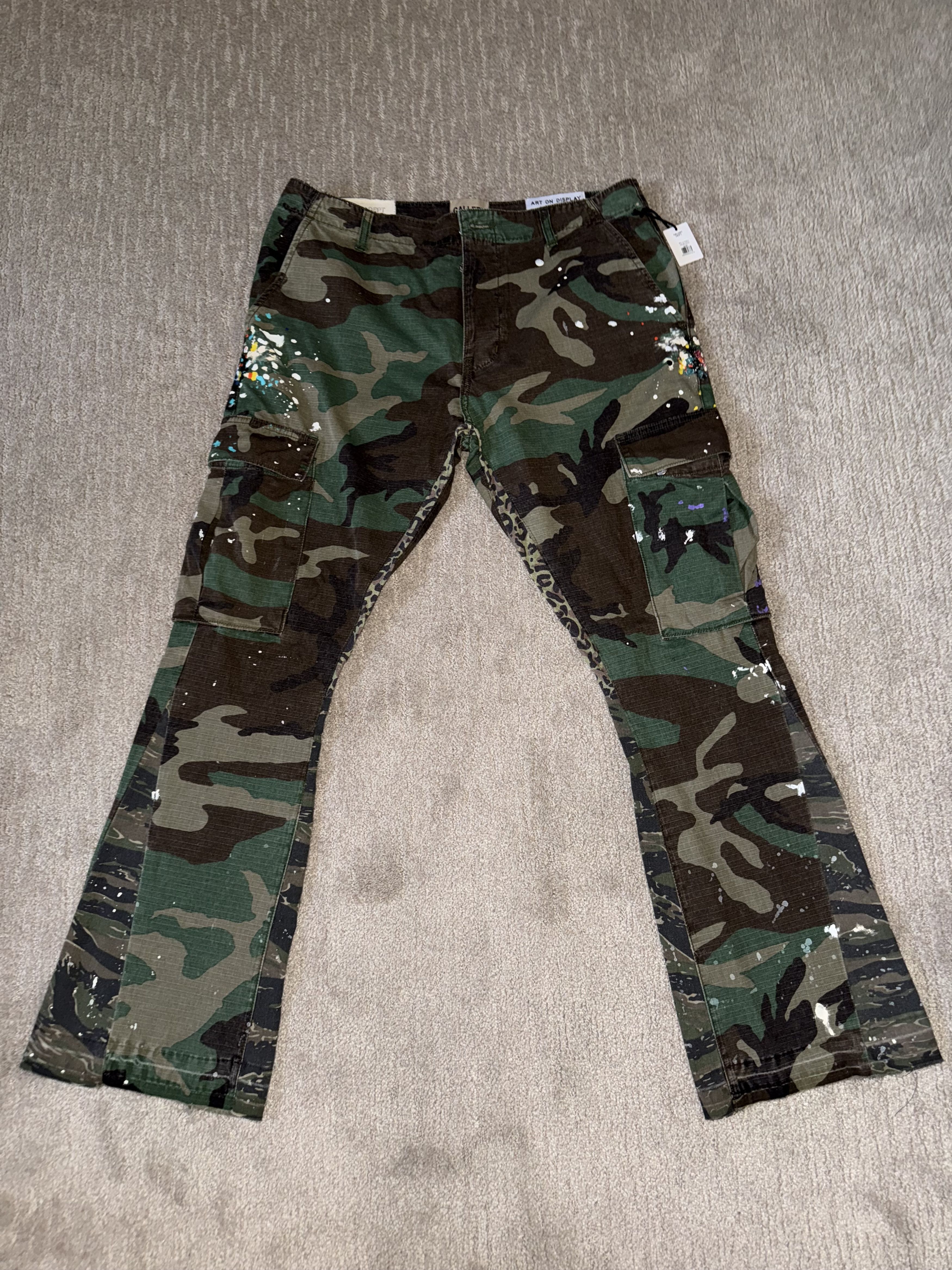 Gallery Dept. LA Flare Camo Pants | Grailed