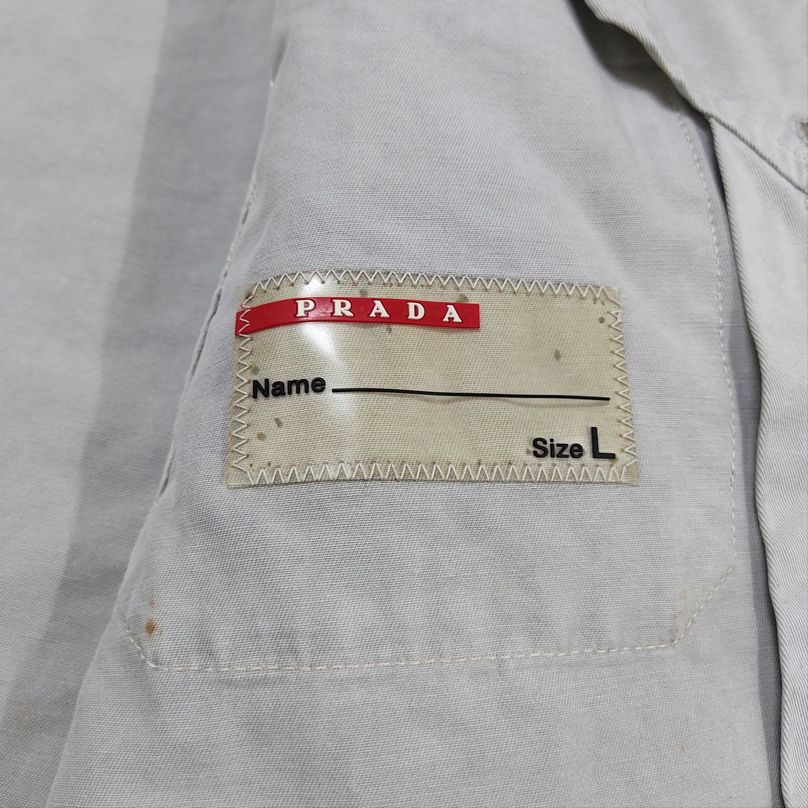 Prada PRADA SS13 Cotton Twill Sport Overshirt Jacket Size US L / EU 52-54 / 3 - 17 Thumbnail