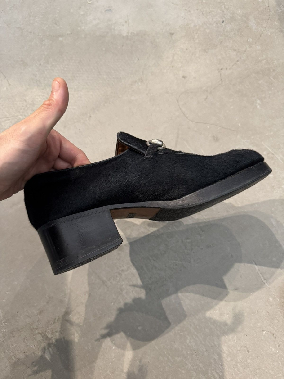 Gucci Horse Leather Loafers