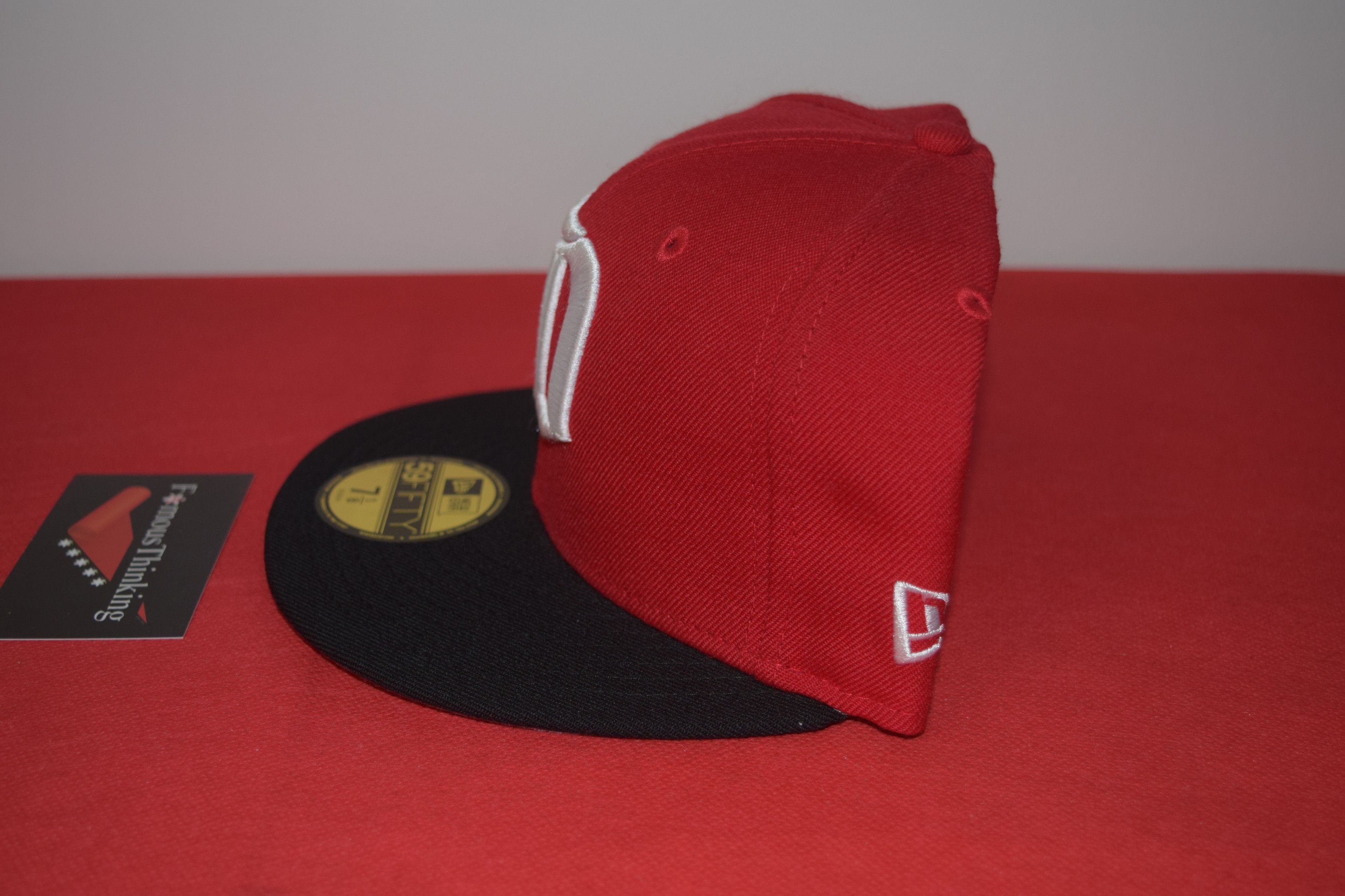New Era NHL New Era Detroit Red Wings Vintage Logo Fitted hat Size ONE SIZE - 3 Thumbnail