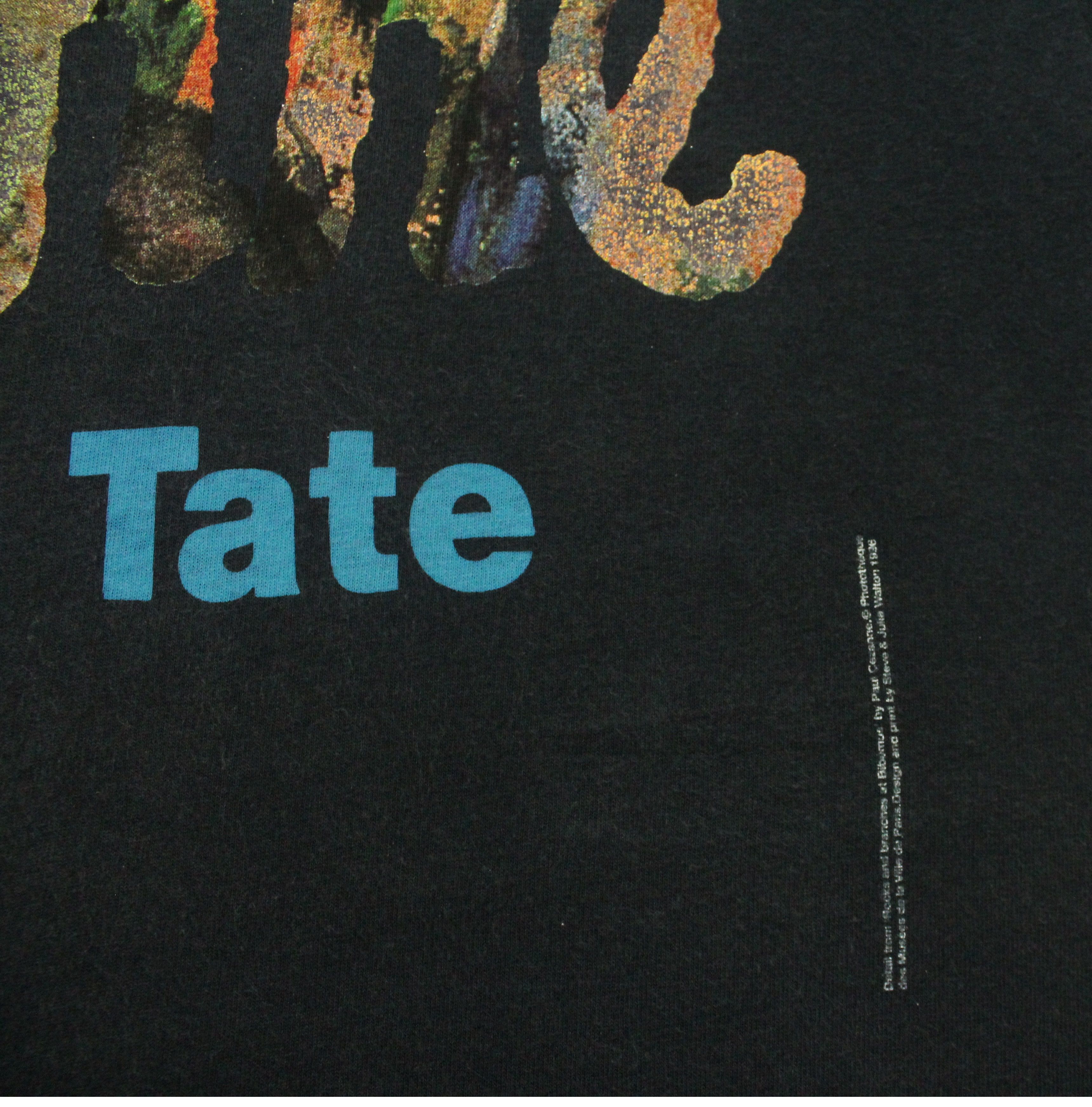 Vintage Vintage Paul CEZANNE T Shirt At The Tate Art Single Stitch Size US L / EU 52-54 / 3 - 9 Thumbnail