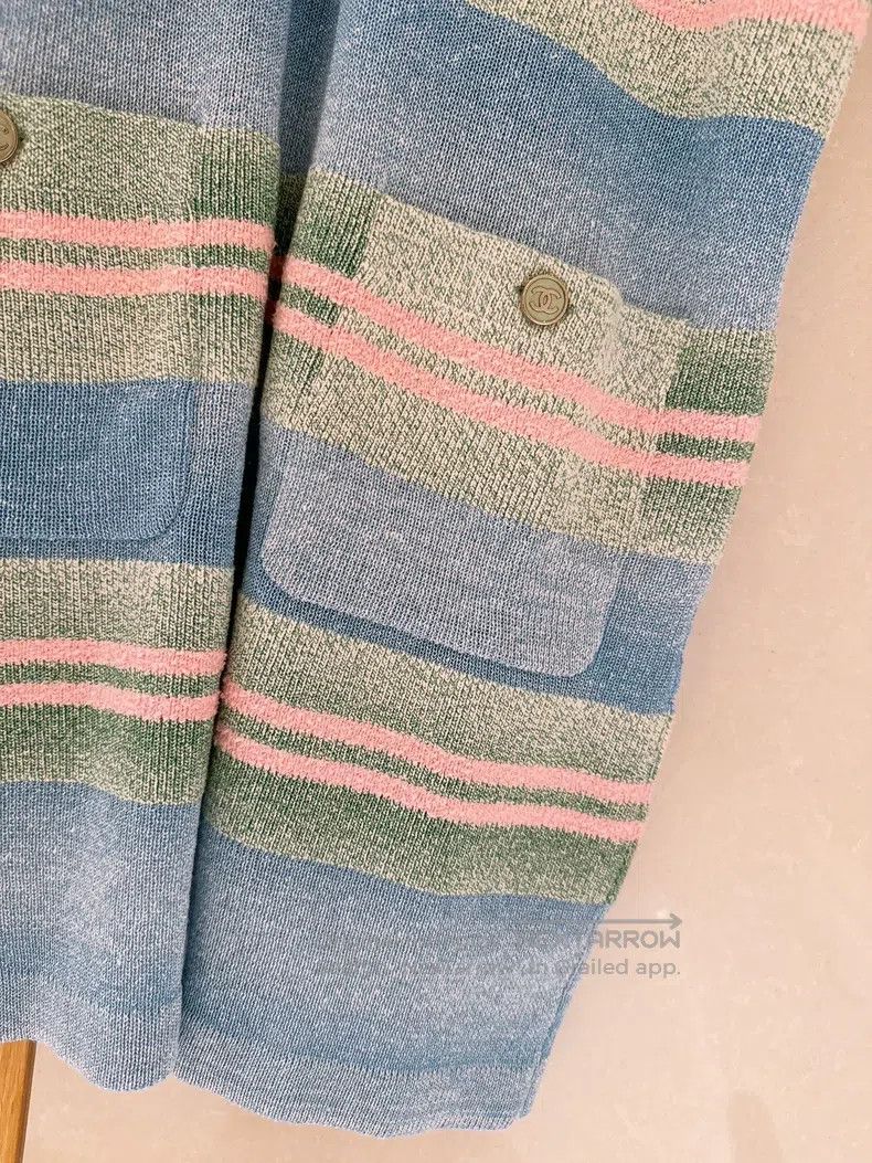Chanel Chanel Macaron colour-blocked striped dress Size XS / US 0-2 / IT 36-38 - 4 Thumbnail