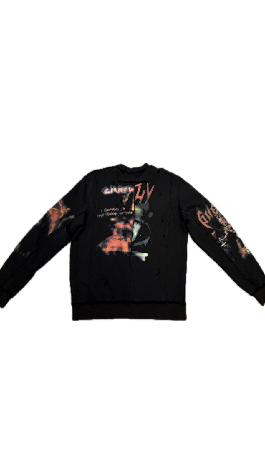 Designer × Givenchy × Vintage Givenchy Heavy Metal Sweatshirt Size US XS / EU 42 / 0 - 4 Thumbnail