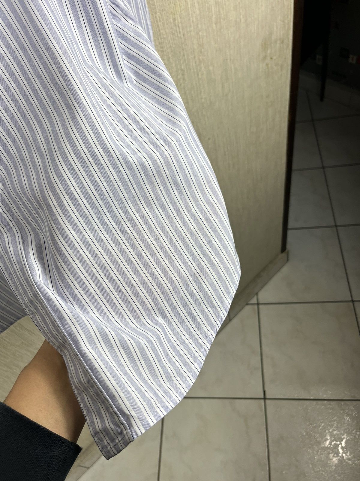 Designer × Maison Margiela Maison Margiela line 4 oversized striped shirt with pocket Size M / US 6-8 / IT 42-44 - 10 Thumbnail