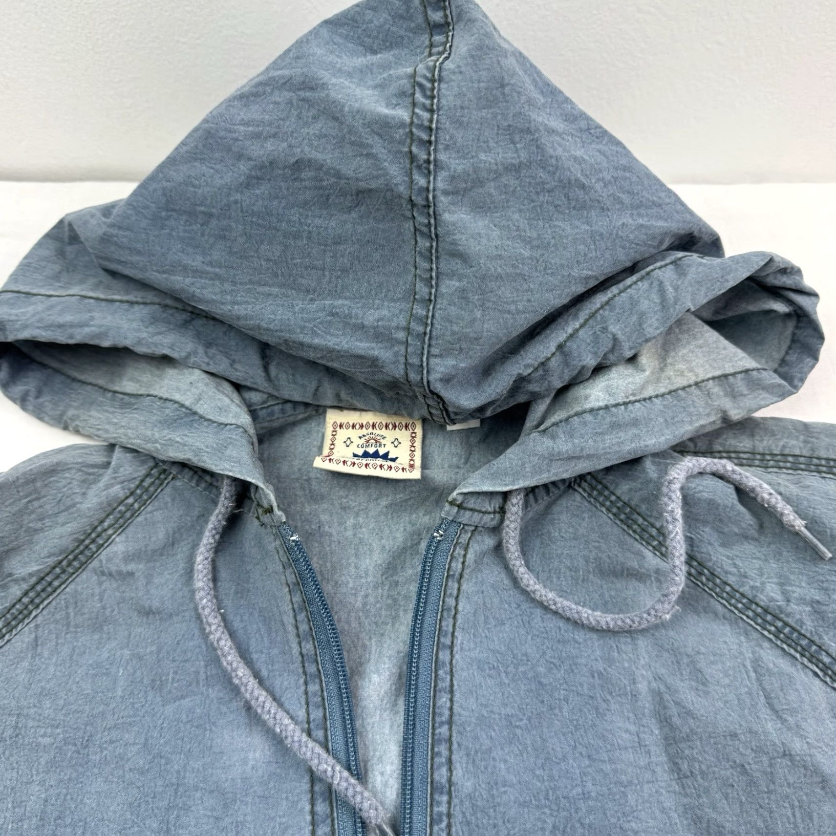 Gotcha VINTAGE Gotcha Anorak Jacket Adult Medium Blue 90s Surfing Hooded Mens Size US M / EU 48-50 / 2 - 5 Thumbnail