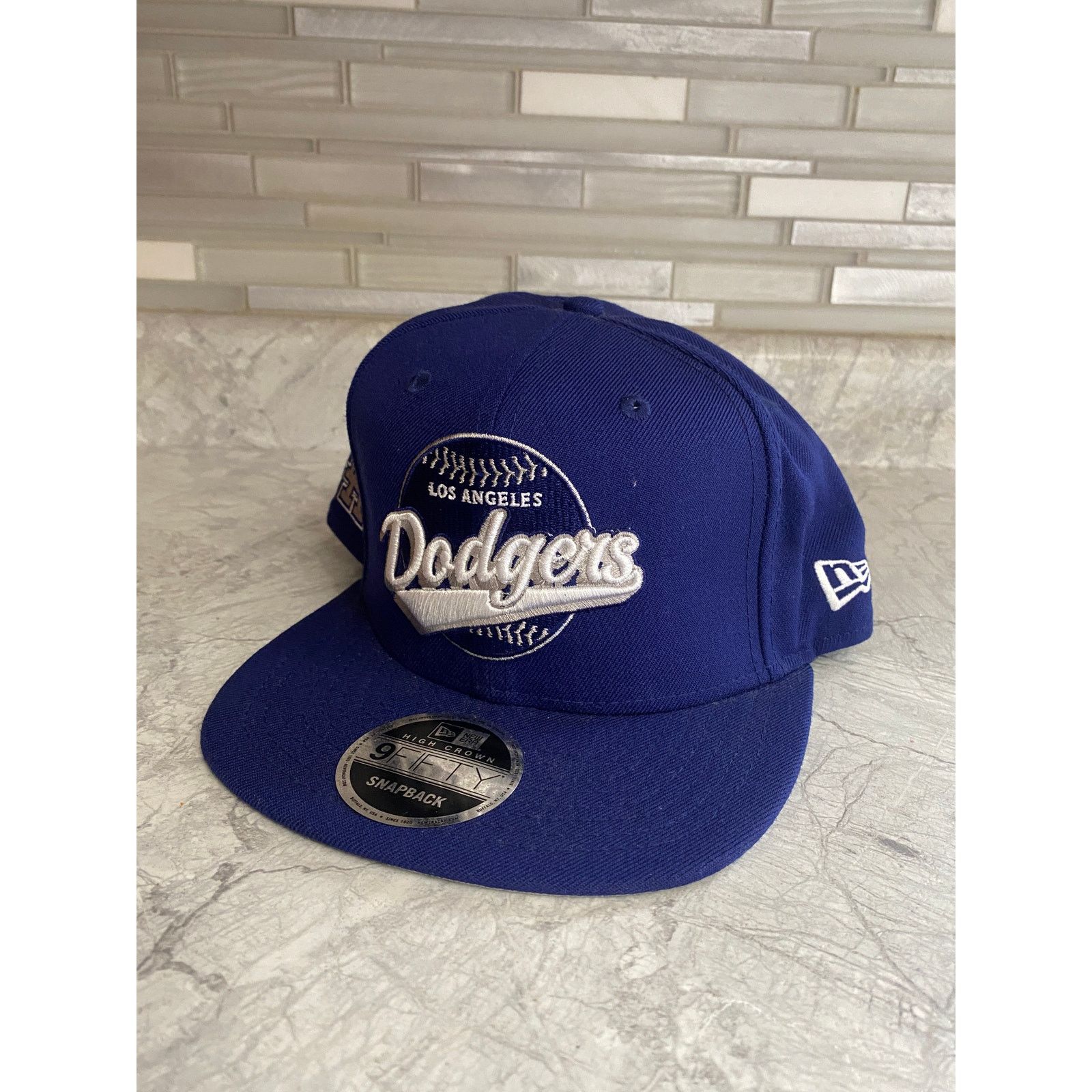 New Era LA Dodgers 100% Wool New Era 9Fifty Snapback Hat Size ONE SIZE - 1 Thumbnail