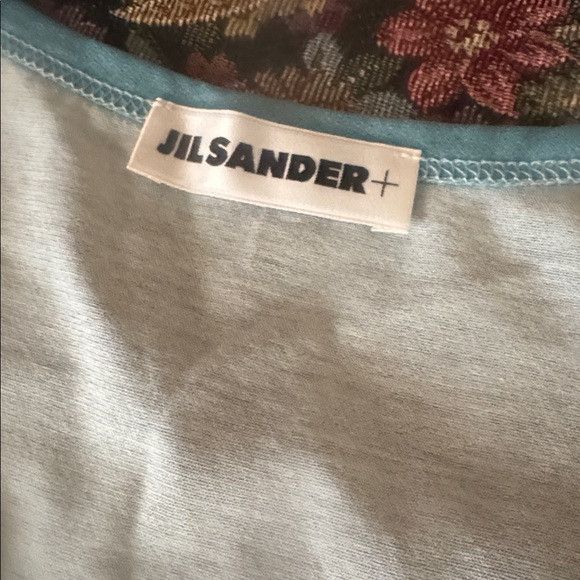 Jil Sander Jil Sander Blue and White Scenic Tank Top Size L / US 10 / IT 46 - 7 Thumbnail