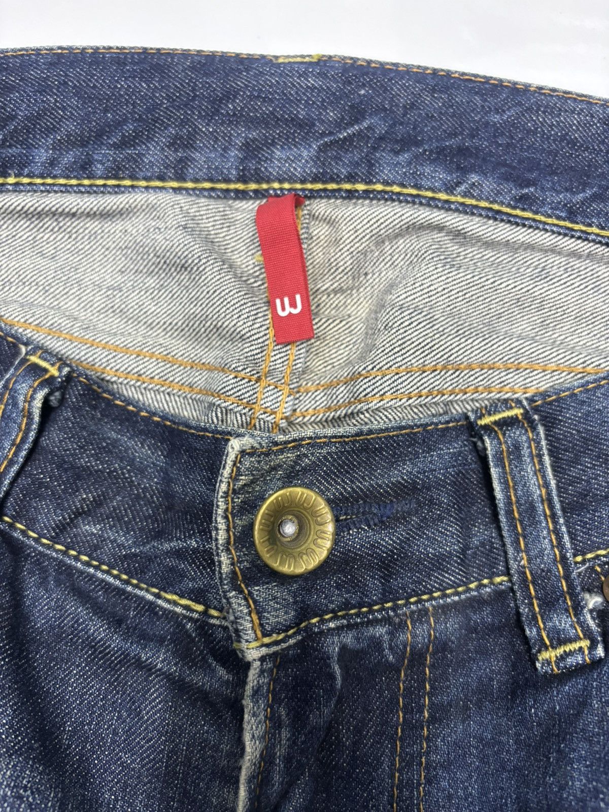 Undercover × Uniqlo DISTRESSED DENIM S002 UNIQLO FADED DISTRESS DENIM JEANS Size US 33 - 9 Thumbnail