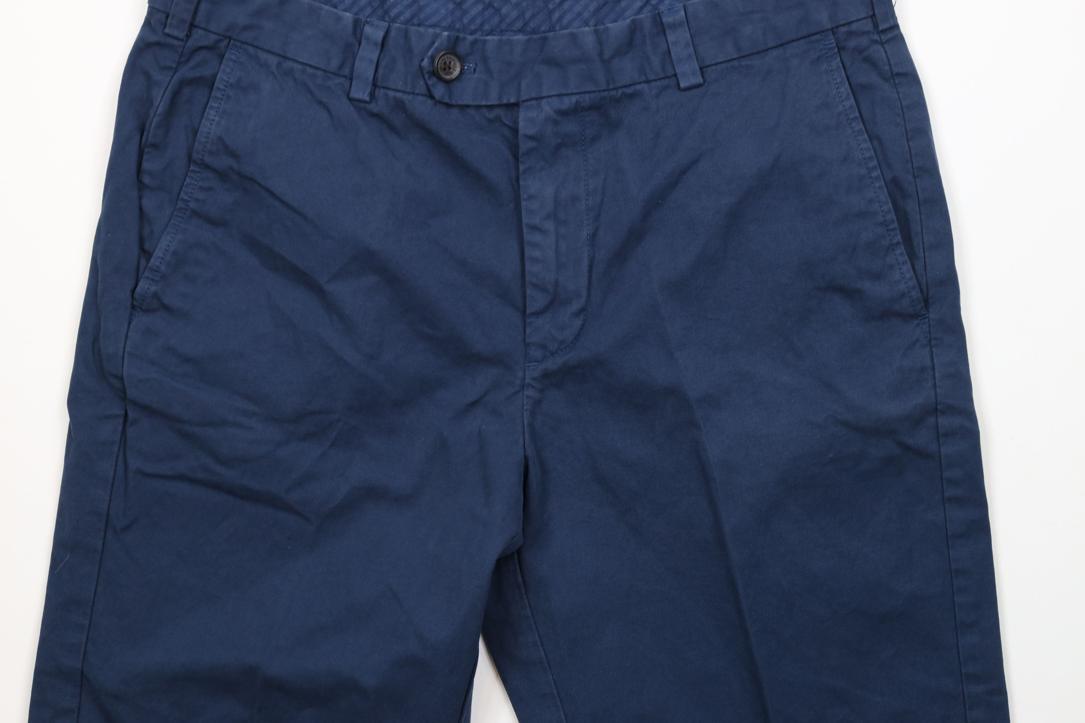 Brooks Brothers × Vintage Vintage Brooks Brothers Bermuda Chino Shorts Blue Cotton Size US 34 / EU 50 - 3 Thumbnail