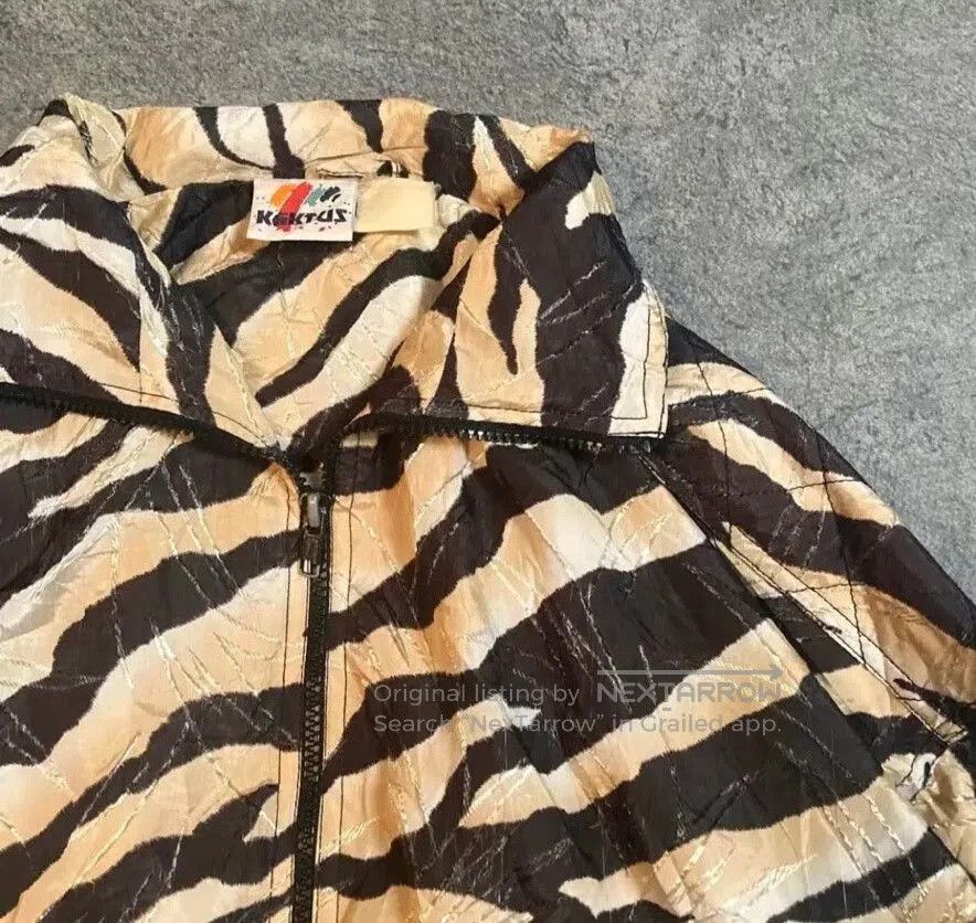Other Vintage 80s-90s Zebra Print Jacket. Size US M / EU 48-50 / 2 - 6 Thumbnail