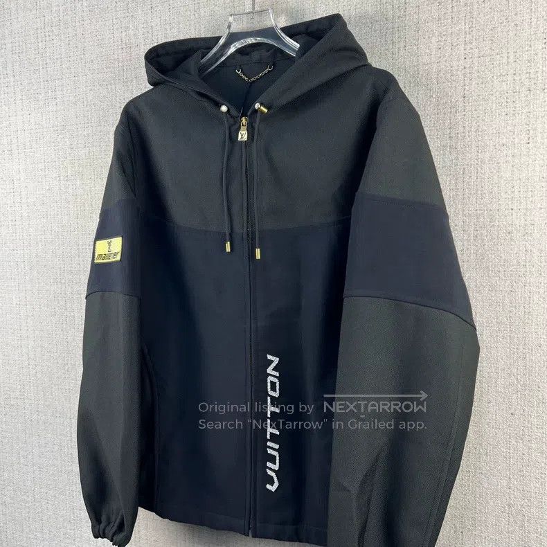Louis Vuitton Louis Vuitton SS24 Monogram Beaded Zip Hooded Long Sleeve Size US M / EU 48-50 / 2 - 3 Thumbnail